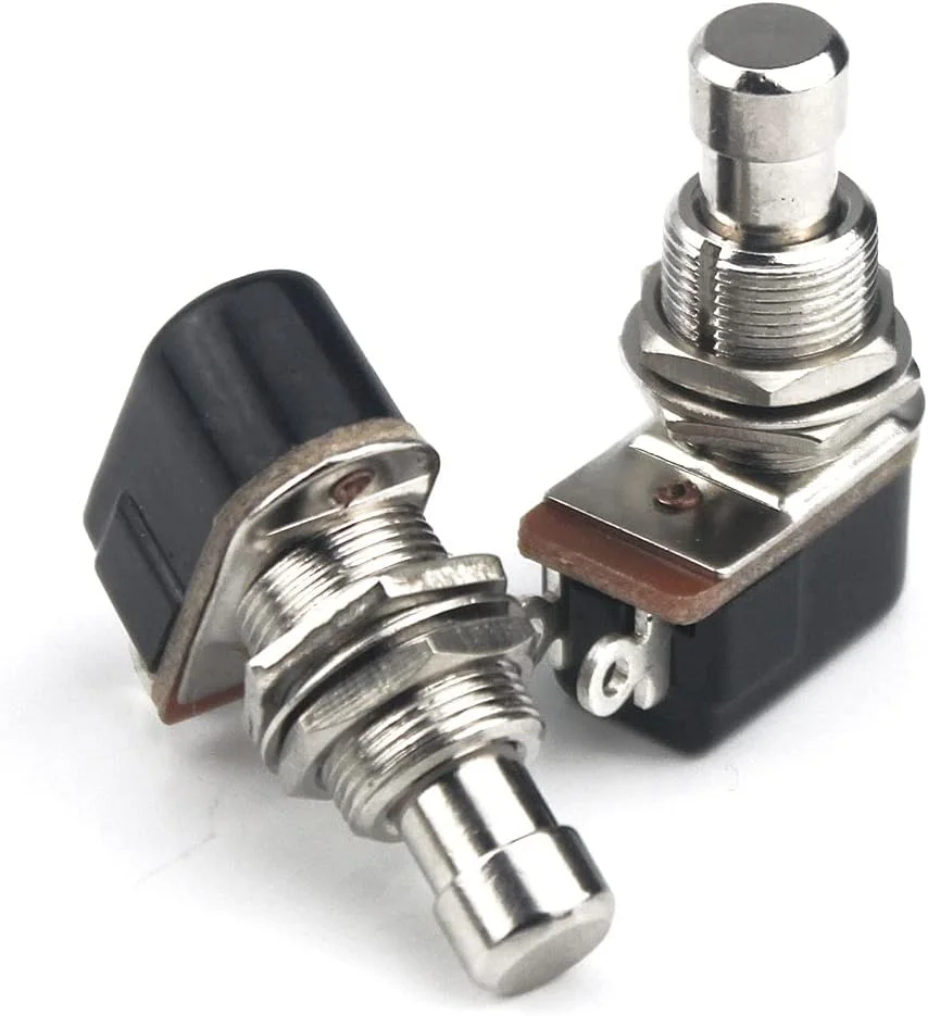 جعبه پدال افکت گیتار الکتریکی 3 عددی، دکمه فشاری لحظه ای، سوئیچ پایی