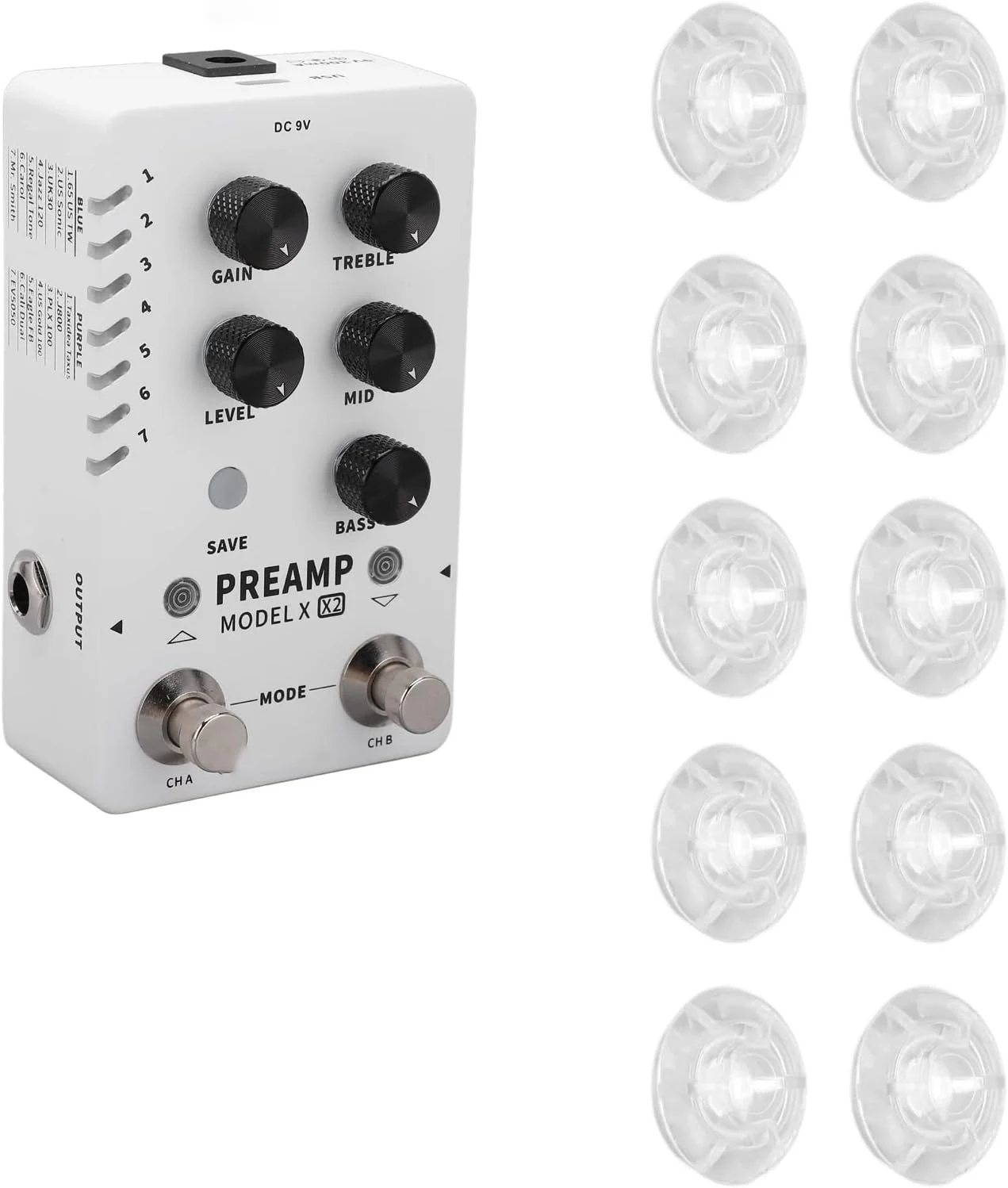 دکمه پدال پایی، پلاستیکی شفاف جالب، افزایش سطح، کاهش پدال ناخواسته، روکش پدال برای پدال افکت گیتار دکمه پدال پایی، پلاستیکی شفاف جالب، افزایش سطح، کاهش پدال ناخواسته، روکش پدال برای پدال افکت گیتار