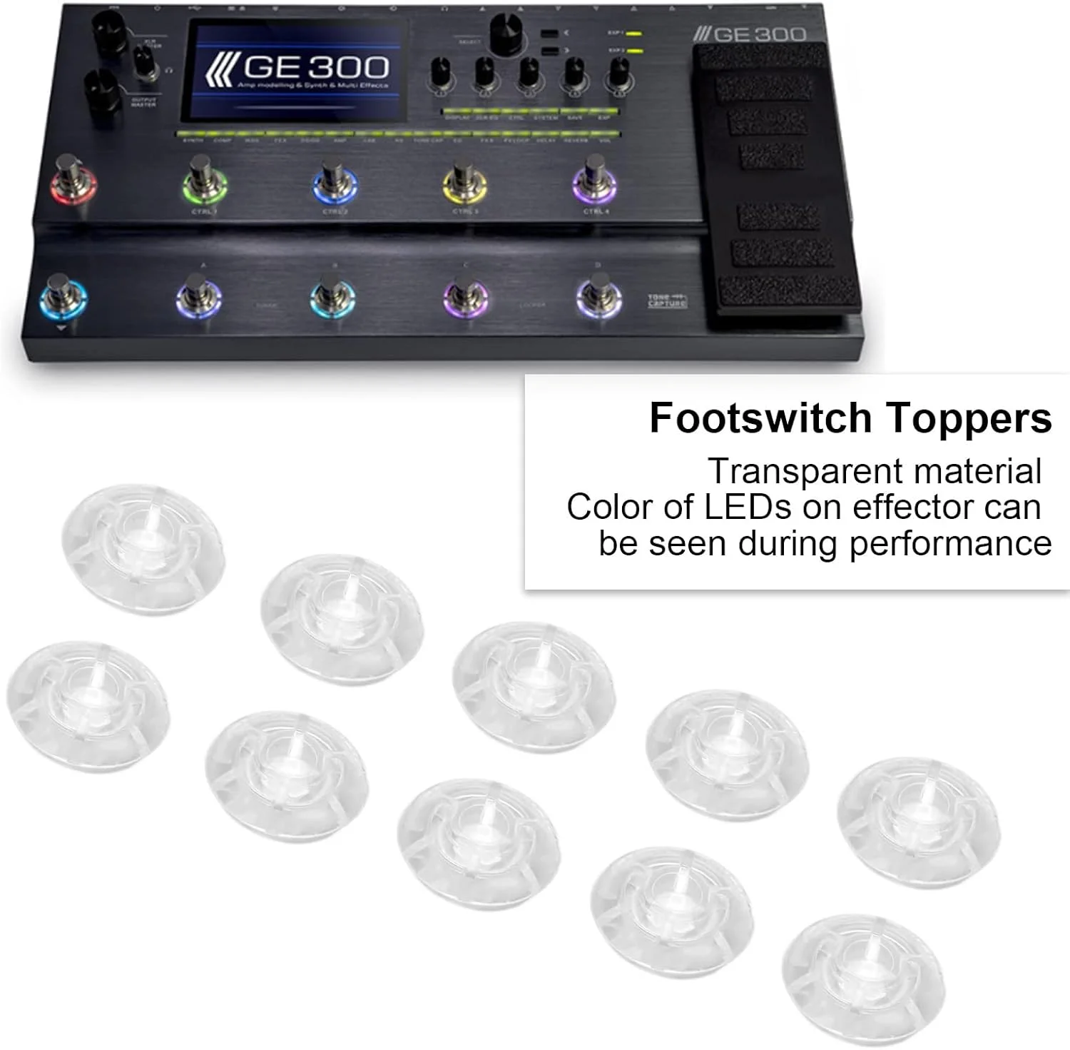 روکش پدال زیر پا شفاف Uxsiya، کلاهک ناخن پدال زیر پا جهانی افزایش دهنده سطح پلاستیکی جالب 10 عددی شفاف برای پدال افکت گیتار برای نوازندگان روکش پدال زیر پا شفاف Uxsiya، کلاهک ناخن پدال زیر پا جهانی افزایش دهنده سطح پلاستیکی جالب 10 عددی شفاف برای پدال افکت گیتار برای نوازندگان