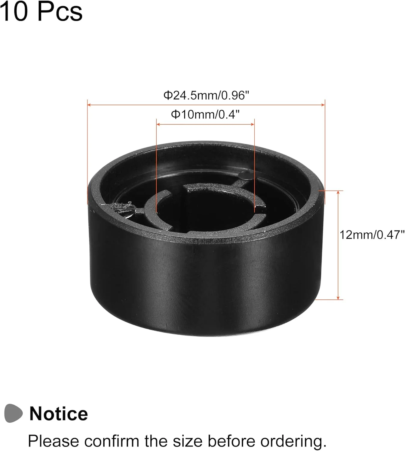 درب پوش دکمه پدال افکت گیتار، مناسب برای گیتار الکتریکی، بسته 10 عددی درب پوش دکمه پدال افکت گیتار، مناسب برای گیتار الکتریکی، بسته 10 عددی