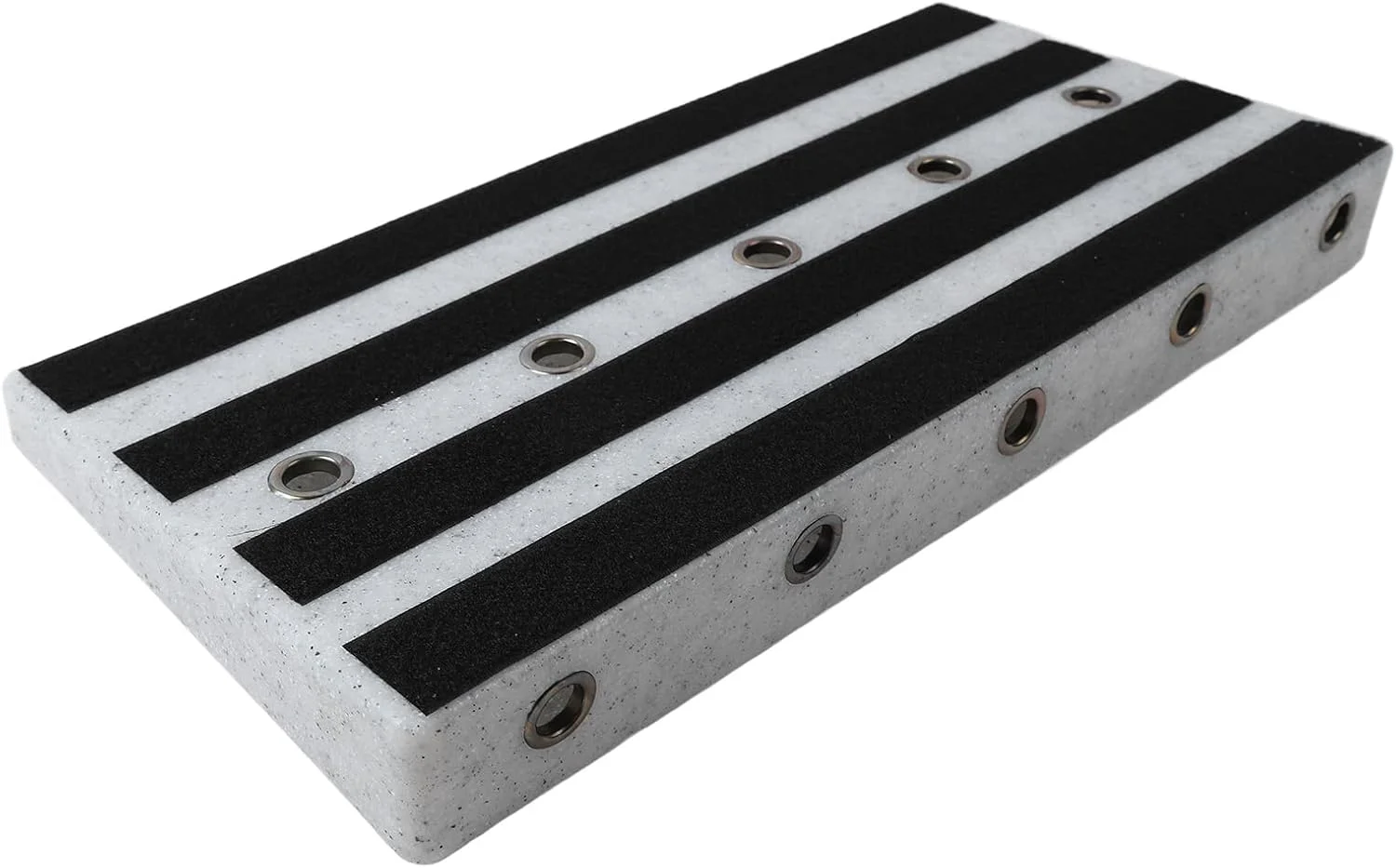 برد پدال افکت گیتار RiToEasysports سایز بزرگ، کیت مواد PE برای اتصال آسان و مخفی کردن کابل، مناسب برای اجرا (طرح سنگ مرمر سفید)