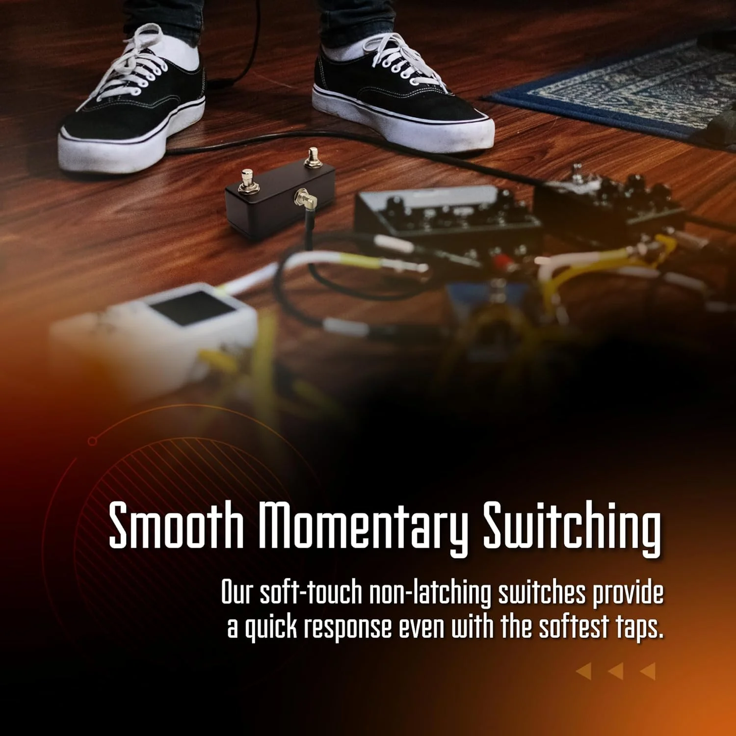 پدال دوتایی Rock Stock، پدال گیتار کمکی TRS - قابلیت های پردازنده Multi FX خود را گسترش دهید - طراحی جمع و جور و بدنه آلومینیومی قوی (سفید قطبی) پدال دوتایی Rock Stock، پدال گیتار کمکی TRS - قابلیت های پردازنده Multi FX خود را گسترش دهید - طراحی جمع و جور و بدنه آلومینیومی قوی (سفید قطبی)