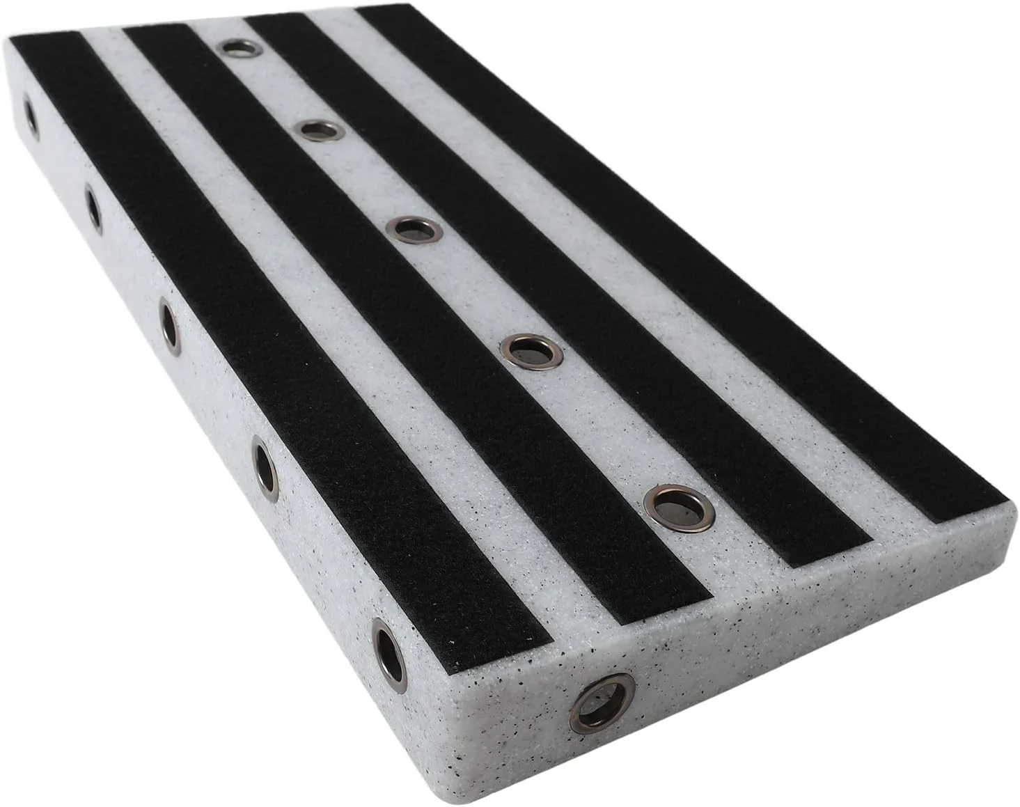 برد پدال افکت گیتار RiToEasysports سایز بزرگ، کیت مواد PE برای اتصال آسان و مخفی کردن کابل، مناسب برای اجرا (طرح سنگ مرمر سفید)