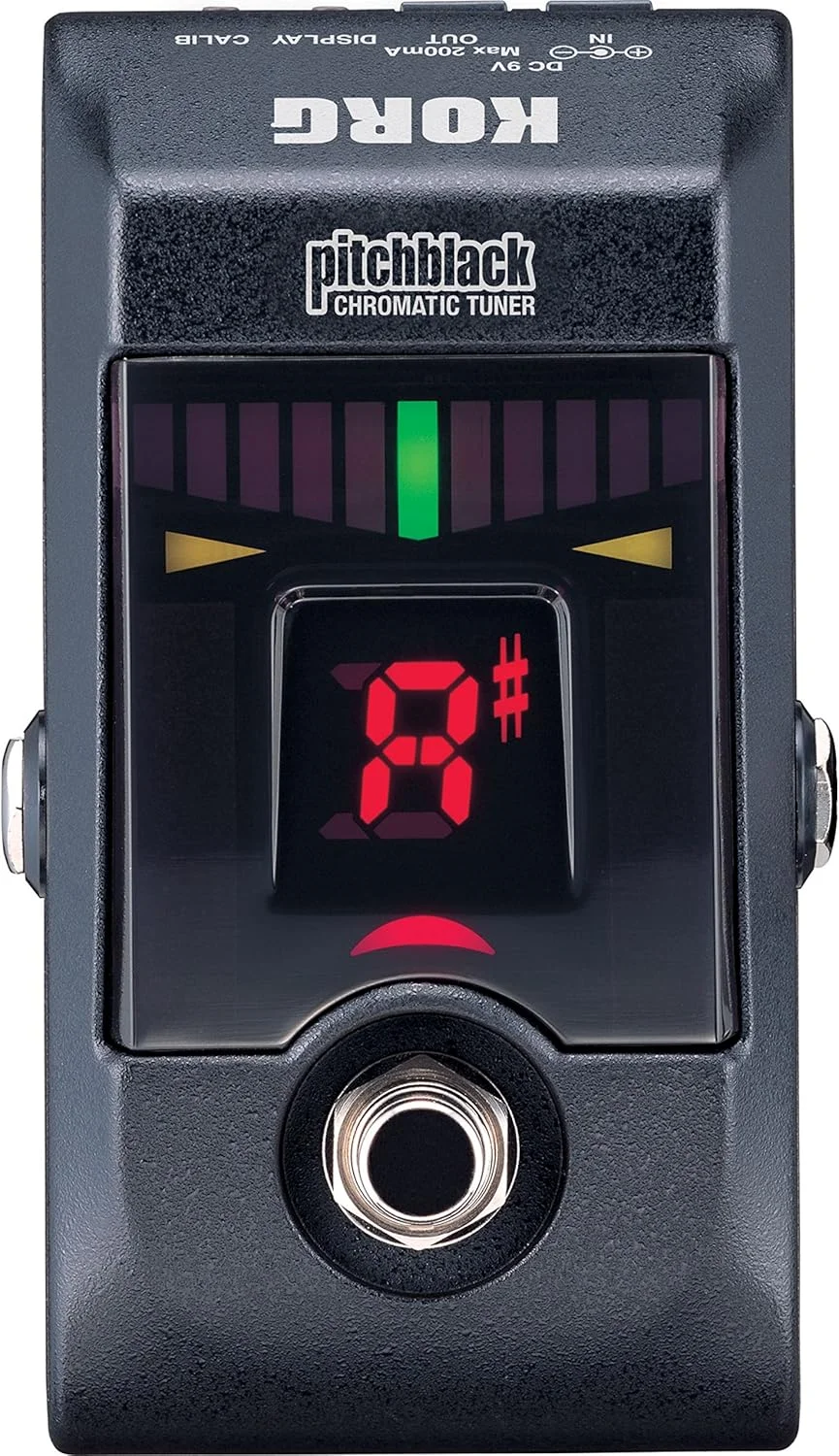 تیونر پدالی کروماتیک گیتار و باس Korg PITCHBLACK تیونر پدالی کروماتیک گیتار و باس Korg PITCHBLACK