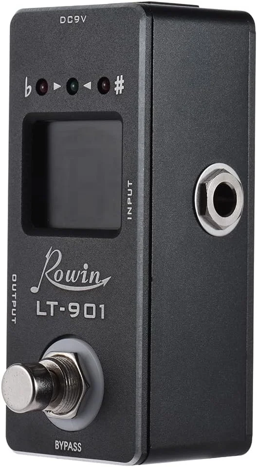 تیونر OUNA، پدال افکت تیونر کروماتیک کوچک گیتار با نمایشگر LCD و بای‌پس واقعی