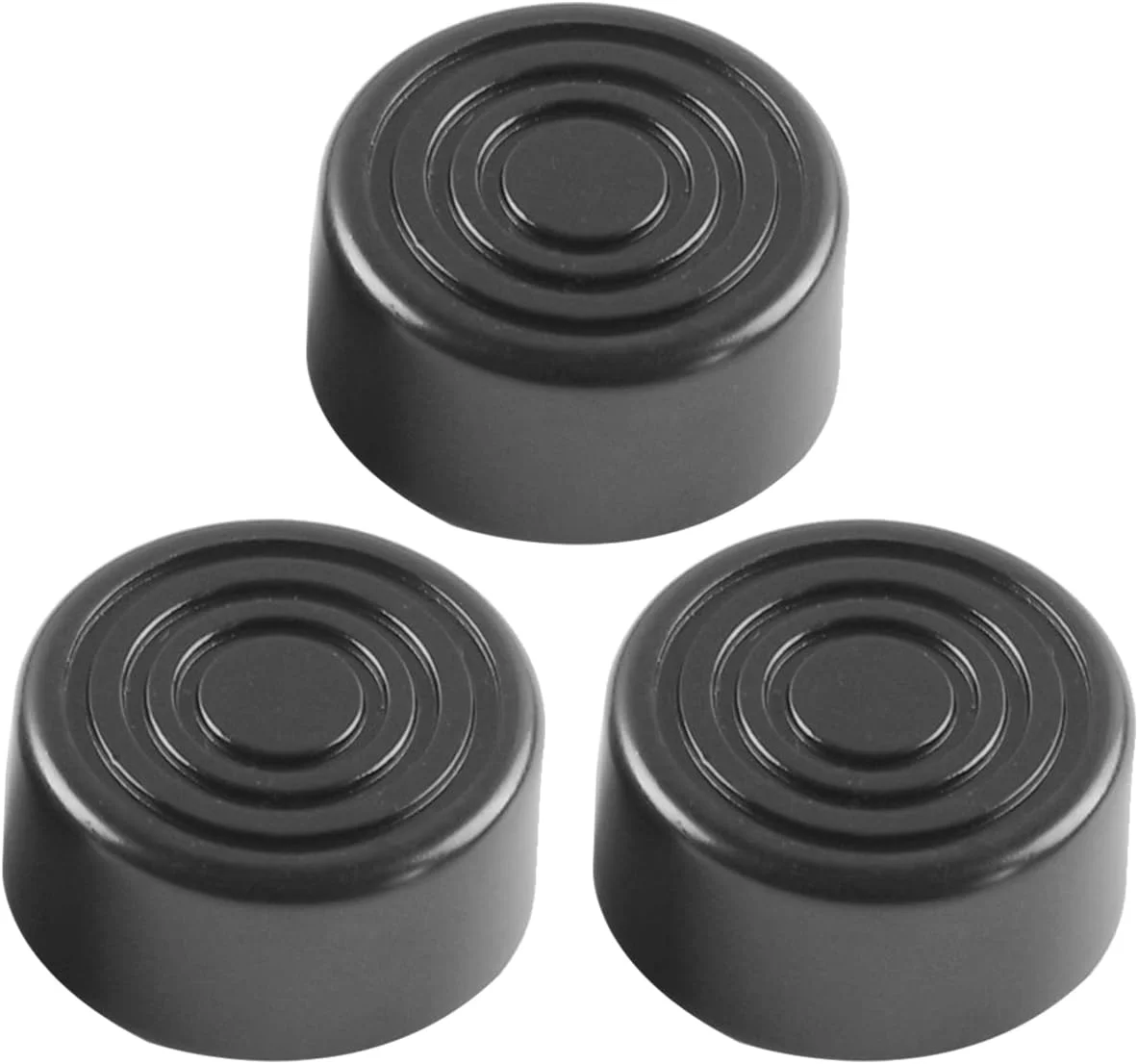 روکش پدال پایی OUNA، محافظ پدال پایی ABS، 3 عدد، مناسب برای پدال افکت گیتار، مشکی