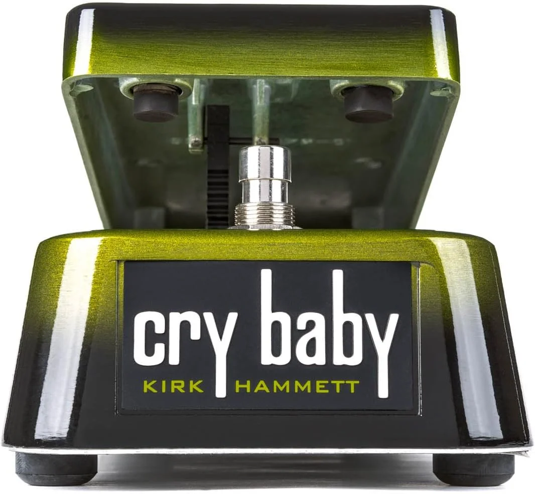 پدال Wah کرای بیبی امضای کرک همت MXR Dunlop KH95 به همراه 2 کابل پچ، تیونر کلیپسی و بسته پیک Dunlop PVP101