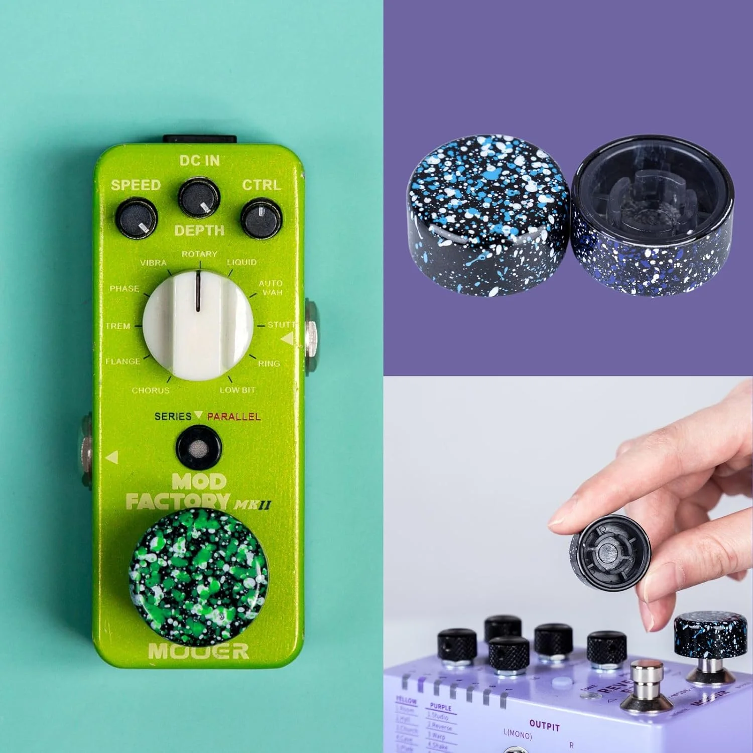 تاپر پدال افکت فلزی رنگی MOOER مدل Metal Crush FT-MRB05 سری Universe مناسب پدال گیتار و بیس تاپر پدال افکت فلزی رنگی MOOER مدل Metal Crush FT-MRB05 سری Universe مناسب پدال گیتار و بیس