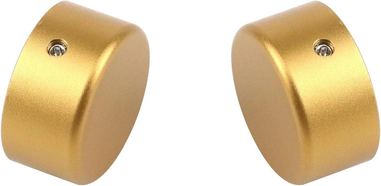 روکش پدال فلزی با پد لاستیکی و آچار، کلاهک پدال افکت گیتار (4 عدد، نارنجی)