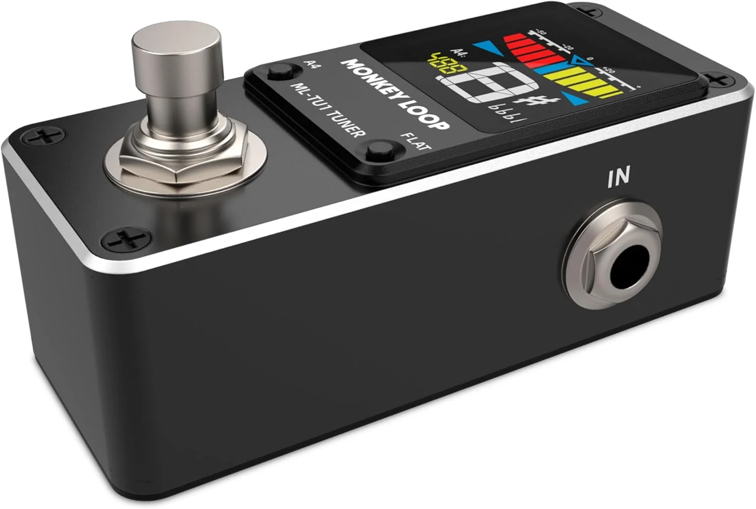 تیونر گیتار Monkey Loop ML-TU1، محدوده صدای 430 تا 450 هرتز، تلورانس کوک +0.5 سنت، دقت بالا و راحتی در همه زمان ها