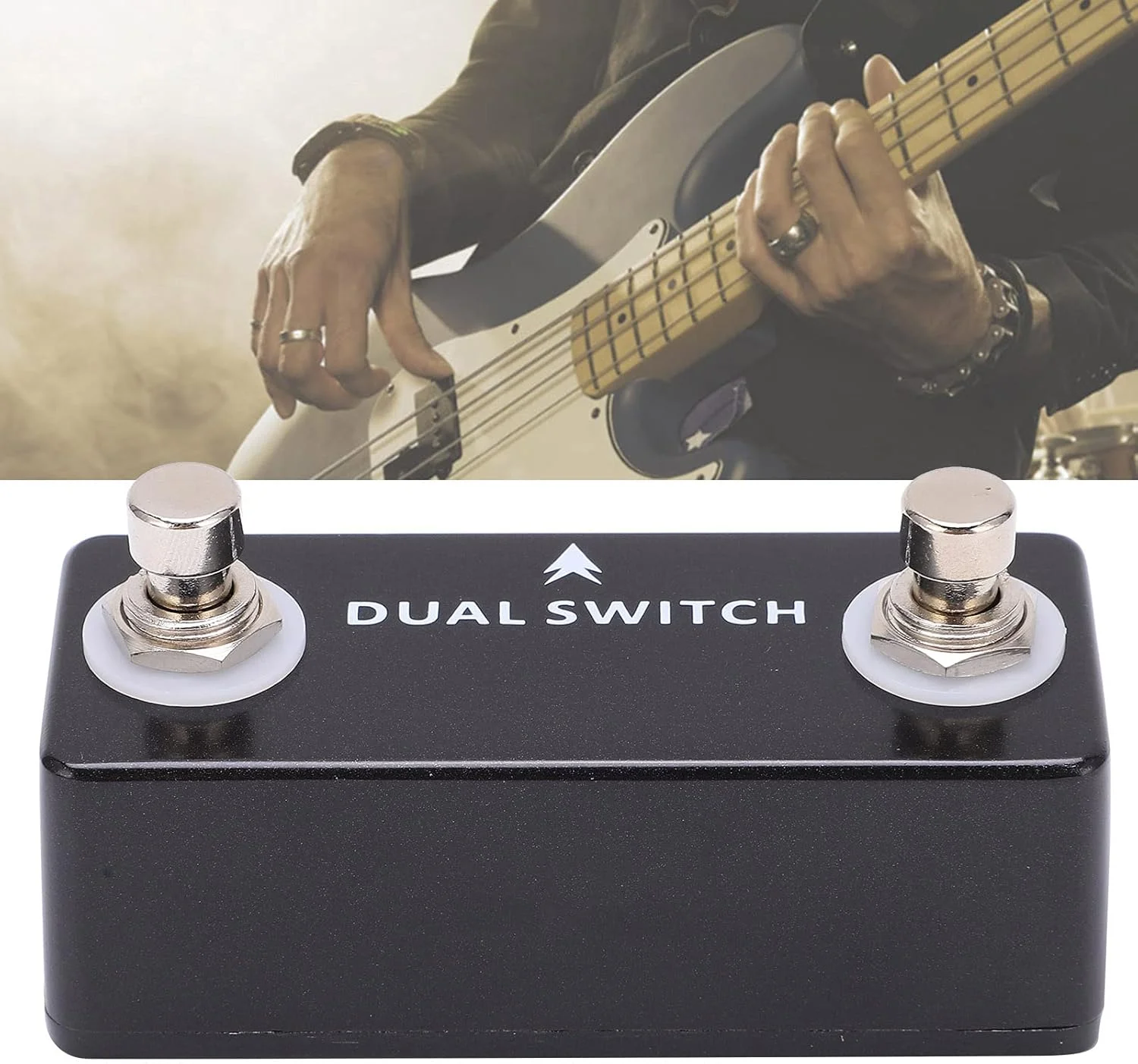 پدال سوئیچ پایی گیتار، جک خروجی 6.35 میلی‌متری، نصب آسان، سوئیچ پایی گیتار برای نوازندگی