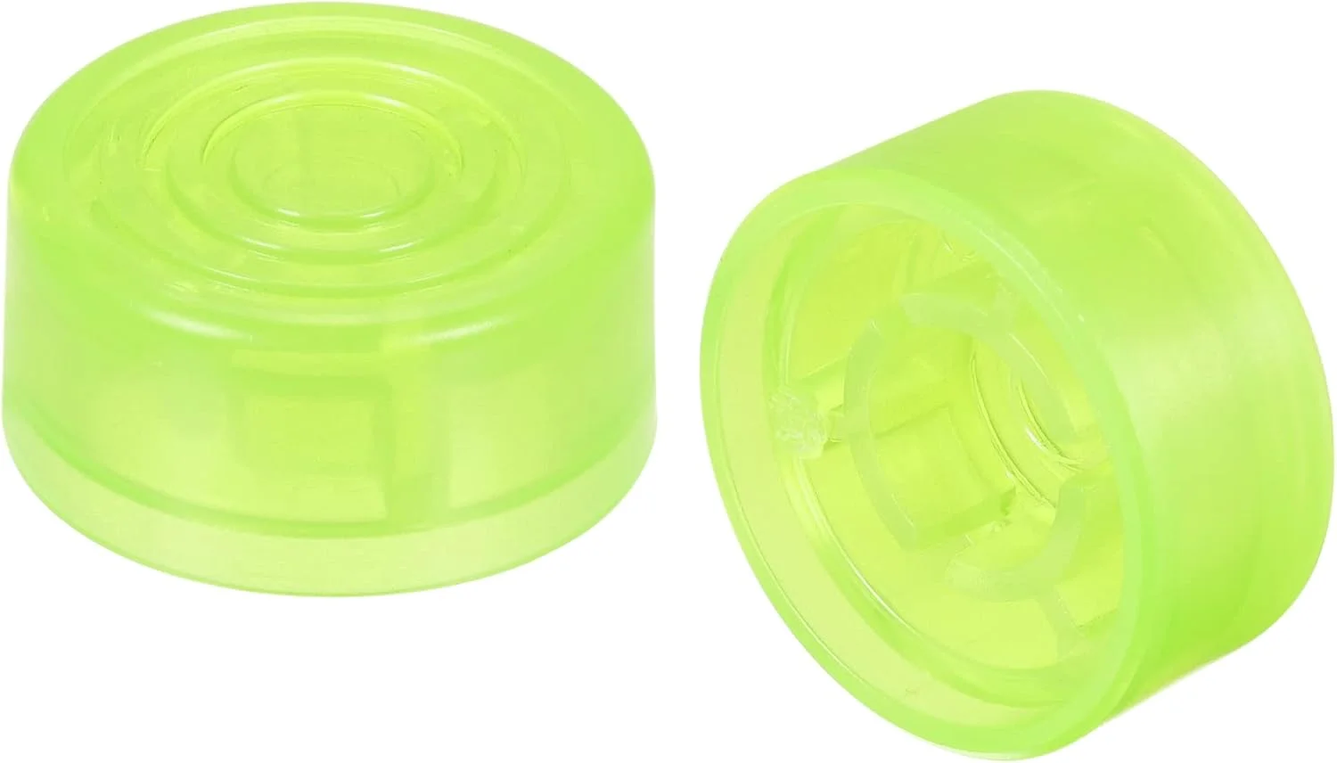 MECCANIXITY روکش دکمه پدال گیتار، کلاهک سبز برای گیتار الکتریک، بسته 10 عددی