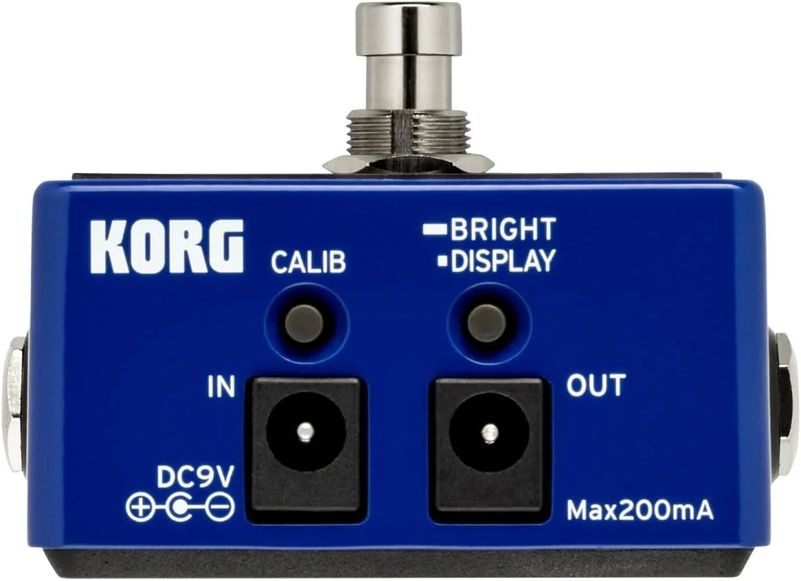 تیونر پدالی کروماتیک Korg Pitchblack X Series - PB-X - آبی تیونر پدالی کروماتیک Korg Pitchblack X Series - PB-X - آبی