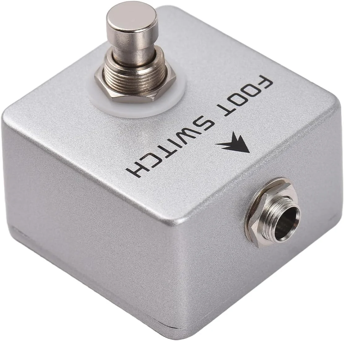 پدال پایی قفل شونده کانال و آمپلی فایر Joleritc با عملکرد حافظه، آلیاژ آلومینیوم، خروجی مونو 6.35 میلی متری برای سازهای الکترونیکی