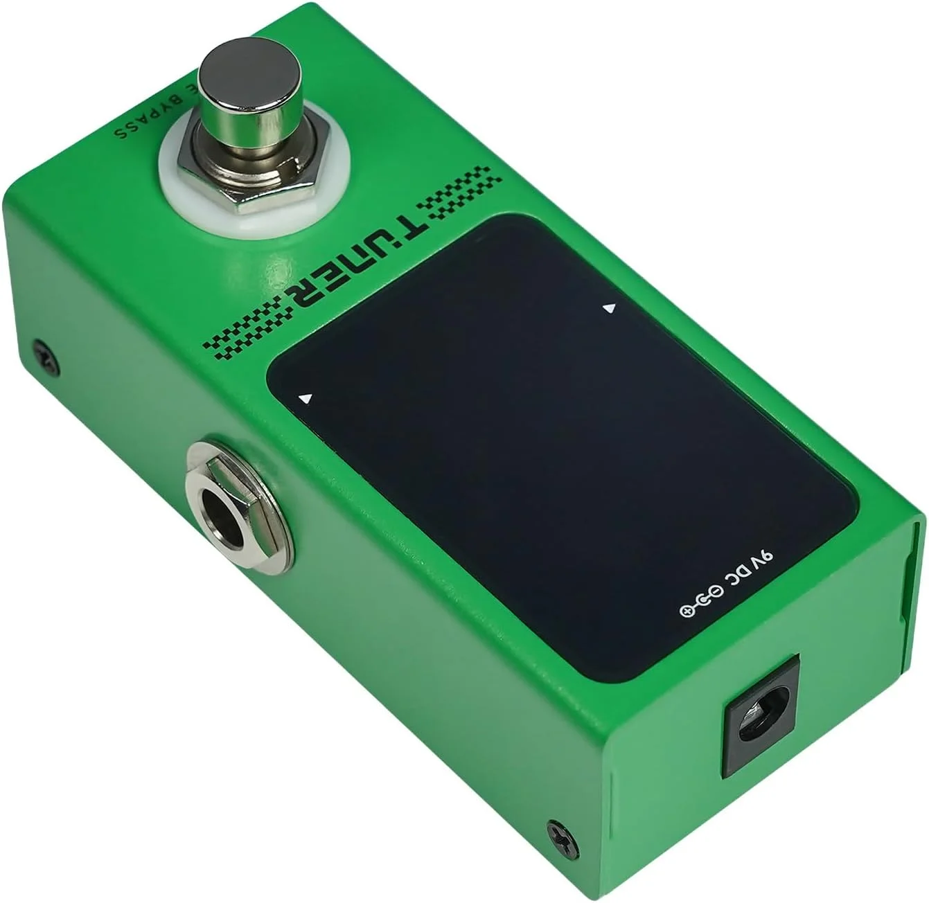 شاسی فلزی جمع و جور Jiawu با واکنش سریع و نمایشگر خروجی خودکار برای گیتاریست، سبز