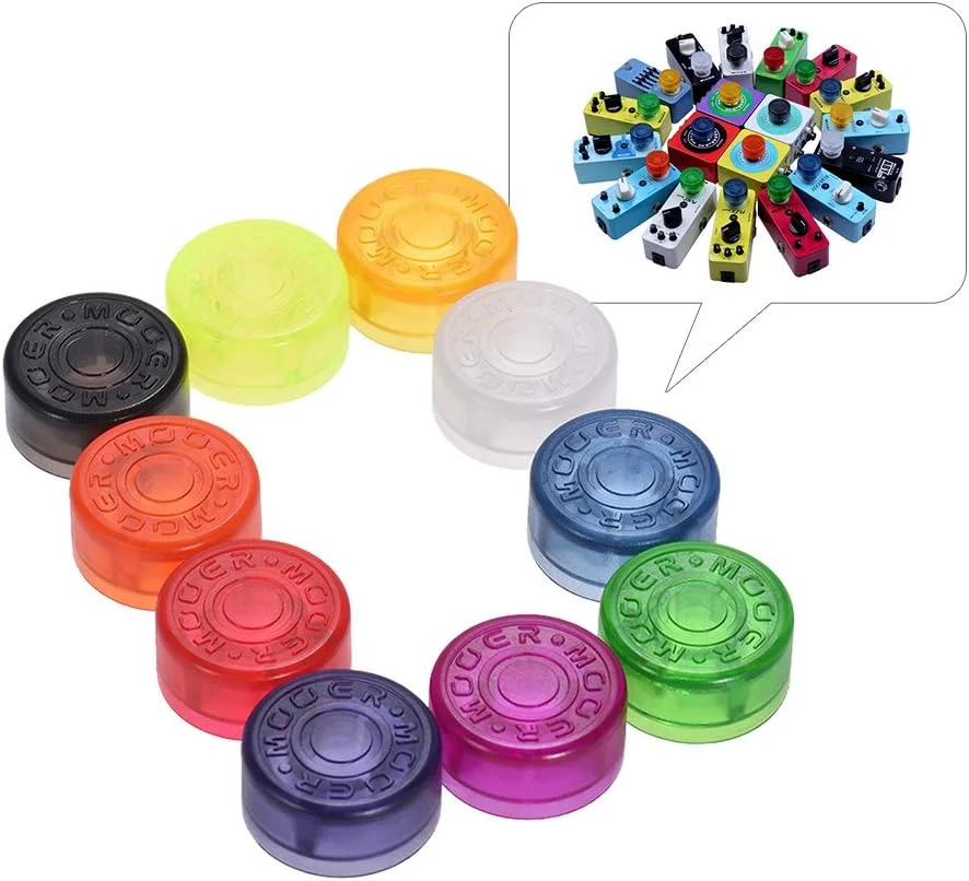 محافظ پدال افکت گیتار Irfora، 10 عدد، پلاستیکی، رنگارنگ (ارسال رنگ تصادفی)