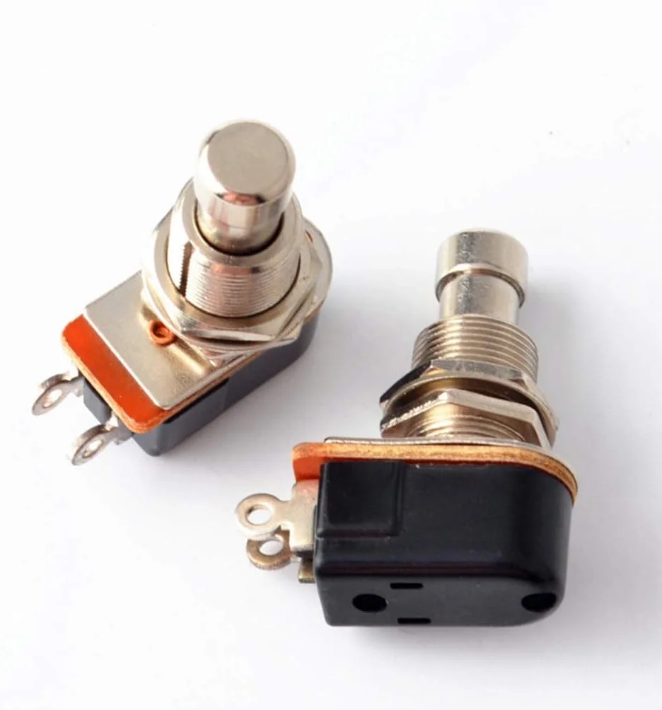 5 عدد پدال افکت گیتار، دکمه فشاری لحظه ای SPST 5 عدد پدال افکت گیتار، دکمه فشاری لحظه ای SPST