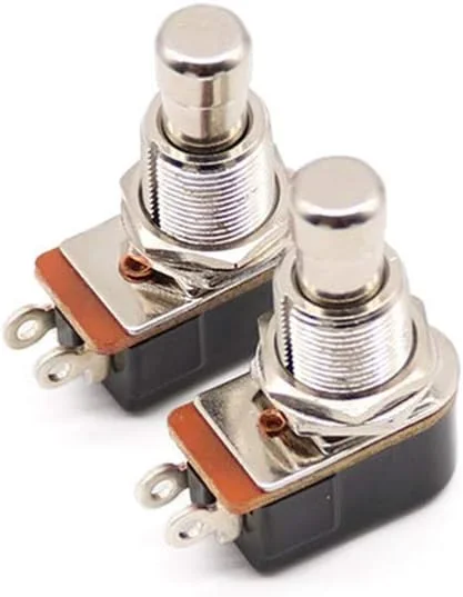 5 عدد پدال افکت گیتار، دکمه فشاری لحظه ای SPST 5 عدد پدال افکت گیتار، دکمه فشاری لحظه ای SPST