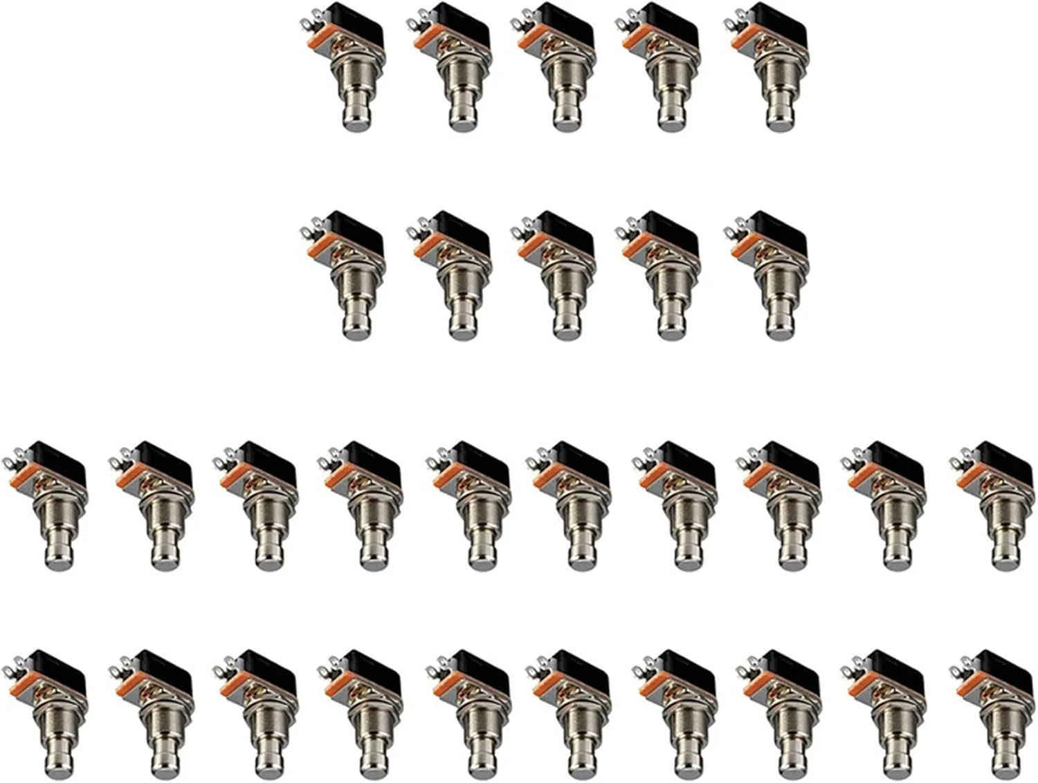 جعبه پدال افکت گیتار 30 عددی دکمه فشاری لحظه ای SPST