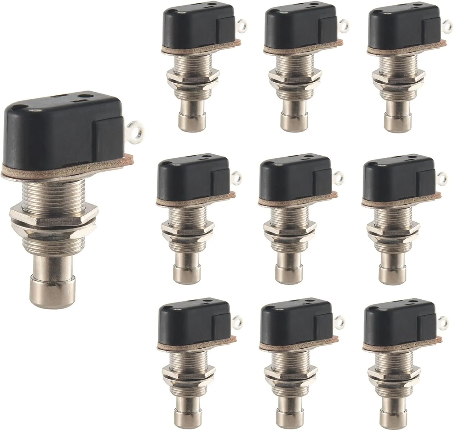 پدال افکت گیتار، دکمه فشاری لحظه ای SPST، سوئیچ پایی، بسته 10 عددی