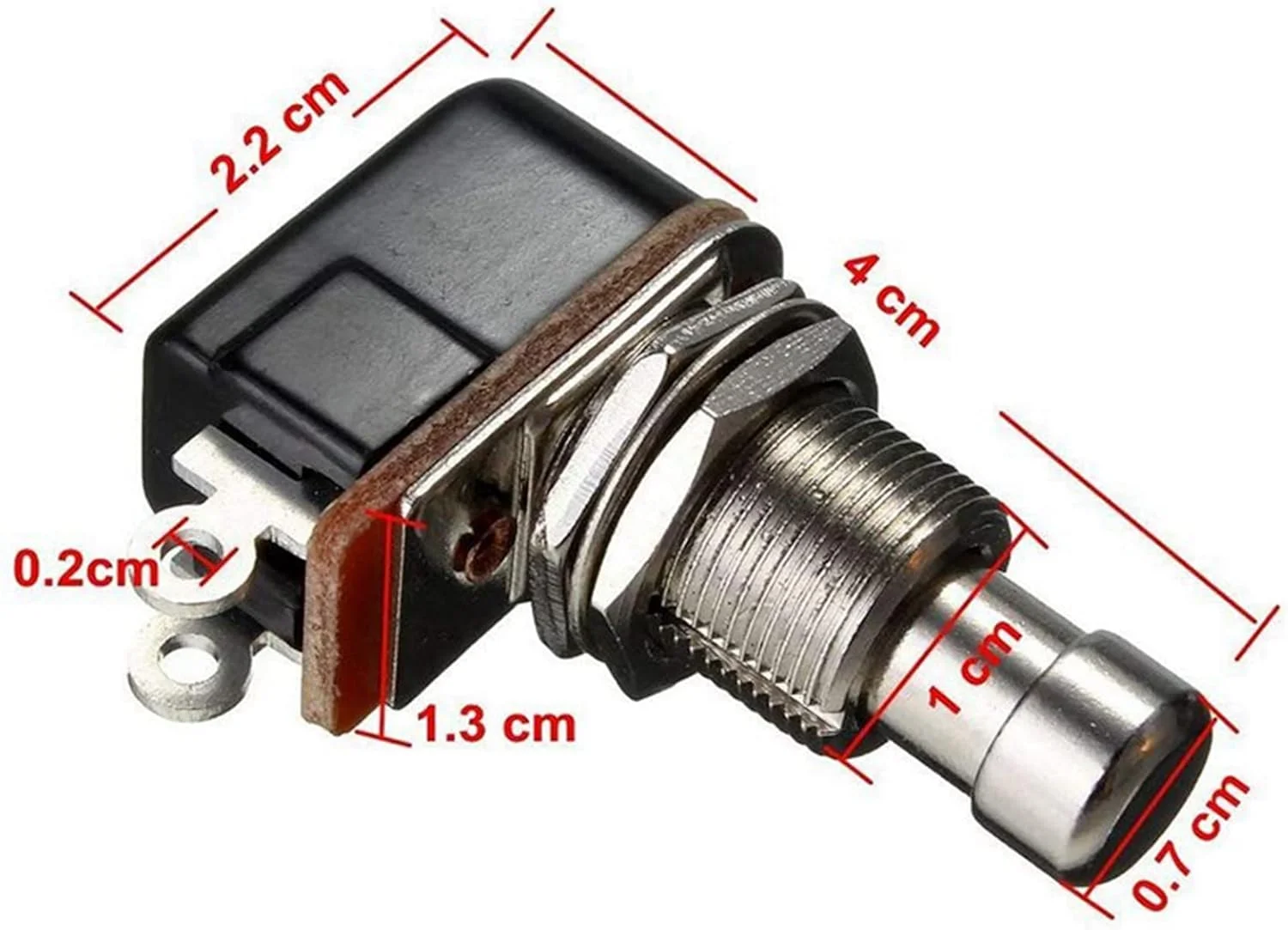 جعبه پدال افکت گیتار 30 عددی دکمه فشاری لحظه ای SPST
