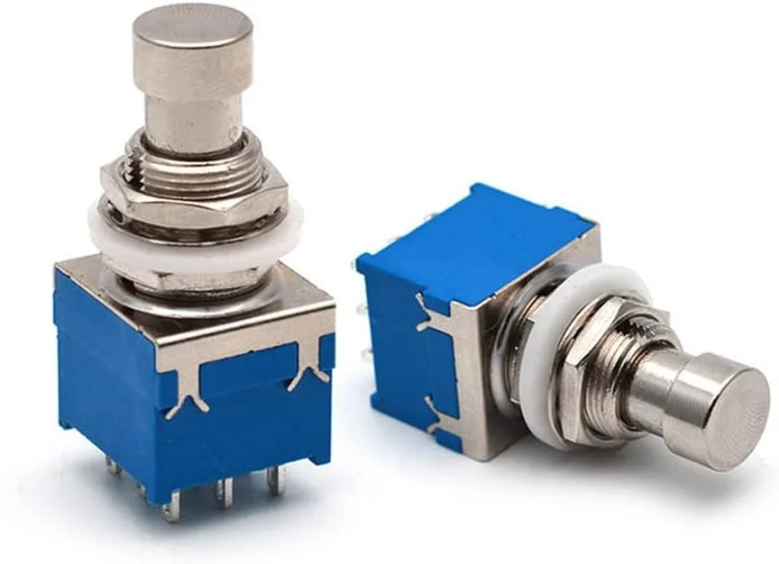 5 عدد پدال افکت گیتار استامپ 9 پین، سوئیچ پایی بایپس واقعی فلزی، سوئیچ پدال پایی 3PDT افکت گیتار الکتریک بایپس واقعی با ترمینالهای لحیمکاری 5 عدد پدال افکت گیتار استامپ 9 پین، سوئیچ پایی بایپس واقعی فلزی، سوئیچ پدال پایی 3PDT افکت گیتار الکتریک بایپس واقعی با ترمینالهای لحیمکاری