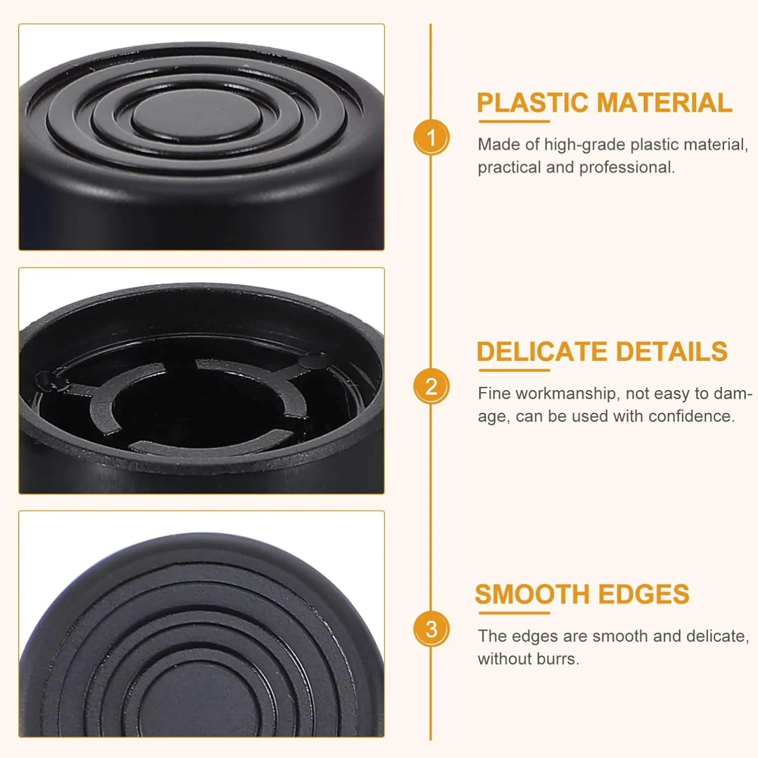 روکش پدال افکت گیتار: 6 عدد روکش محافظ پدال ناخن پا دکمه های فلزی مشکی روکش پدال گیتار برای لوازم گیتار روکش پدال افکت گیتار: 6 عدد روکش محافظ پدال ناخن پا دکمه های فلزی مشکی روکش پدال گیتار برای لوازم گیتار