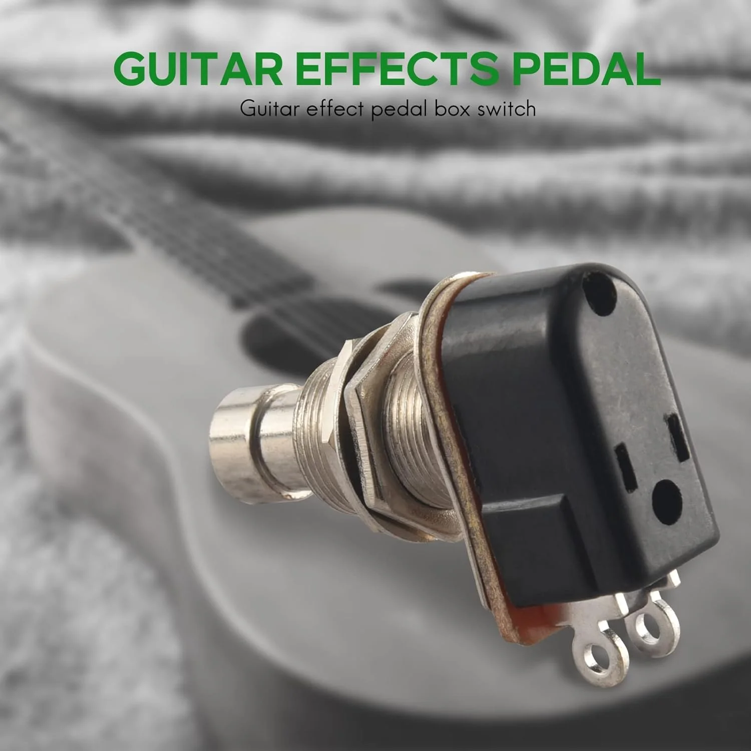 پدال افکت گیتار، دکمه فشاری لحظه ای SPST، سوئیچ پایی، بسته 10 عددی