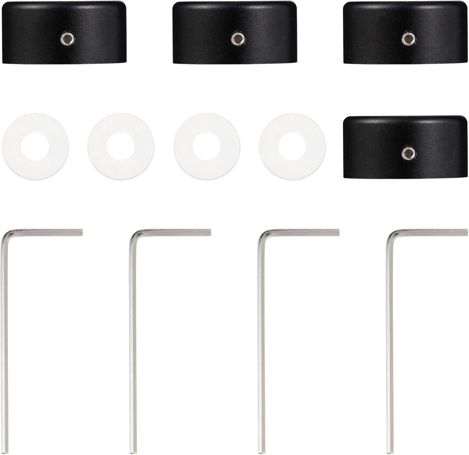 ۴ عدد روکش پدال افکت گیتار، محافظ پدال با آچار، پیچ و پد برای پدال افکت گیتار ۴ عدد روکش پدال افکت گیتار، محافظ پدال با آچار، پیچ و پد برای پدال افکت گیتار