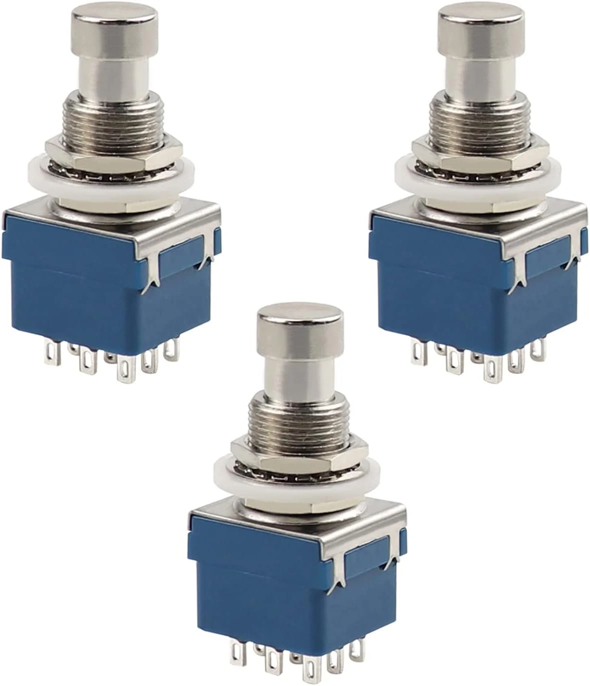 سوئیچ 3PDT پدال افکت گیتار - بسته 3 عددی