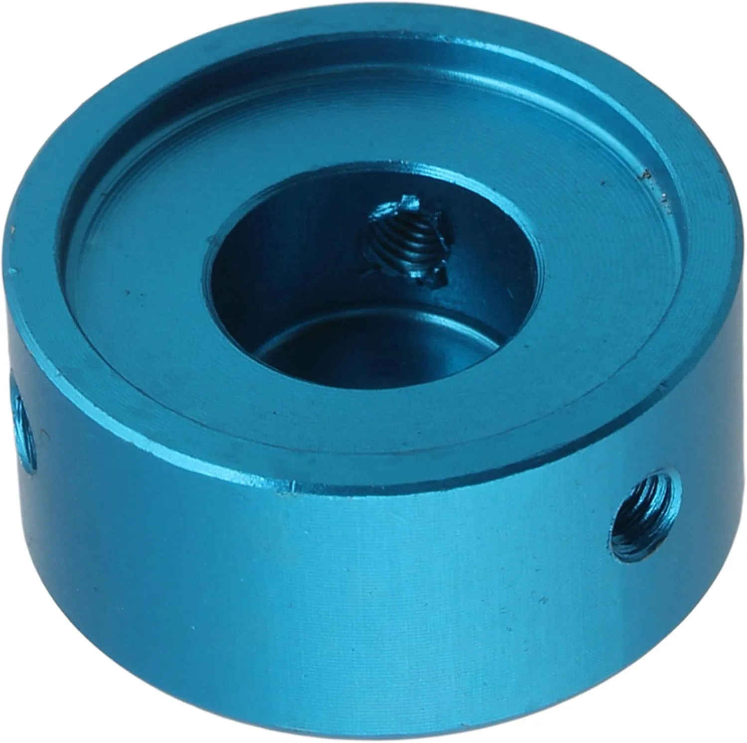 مجموعه 5 عددی کلاهک پدال افکت گیتار آلیاژ آلومینیوم آبی با آچار