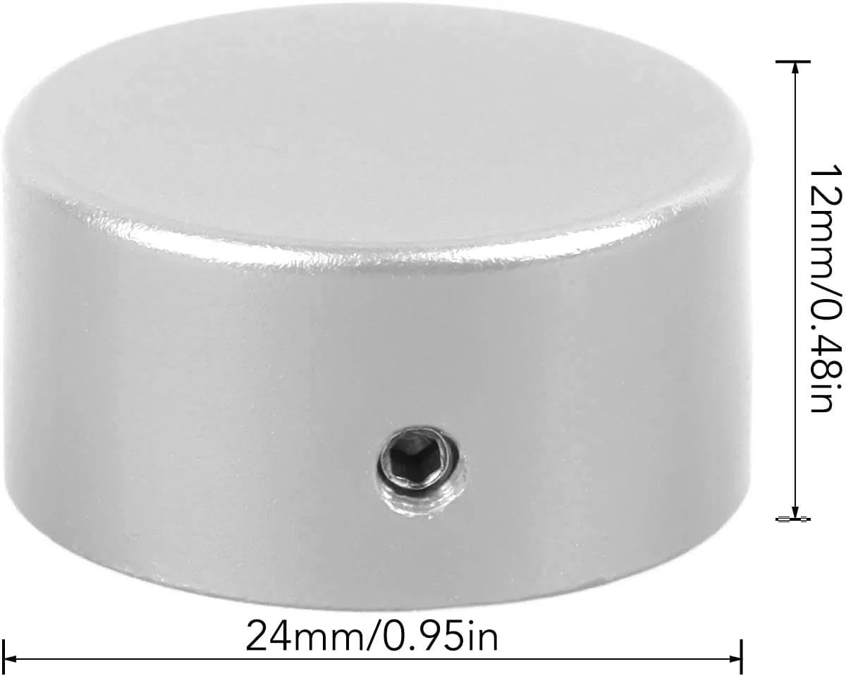 روکش پدال سوئیچ پا آلومینیومی محافظ پدال افکت گیتار الکتریک - نقره ای روکش پدال سوئیچ پا آلومینیومی محافظ پدال افکت گیتار الکتریک - نقره ای