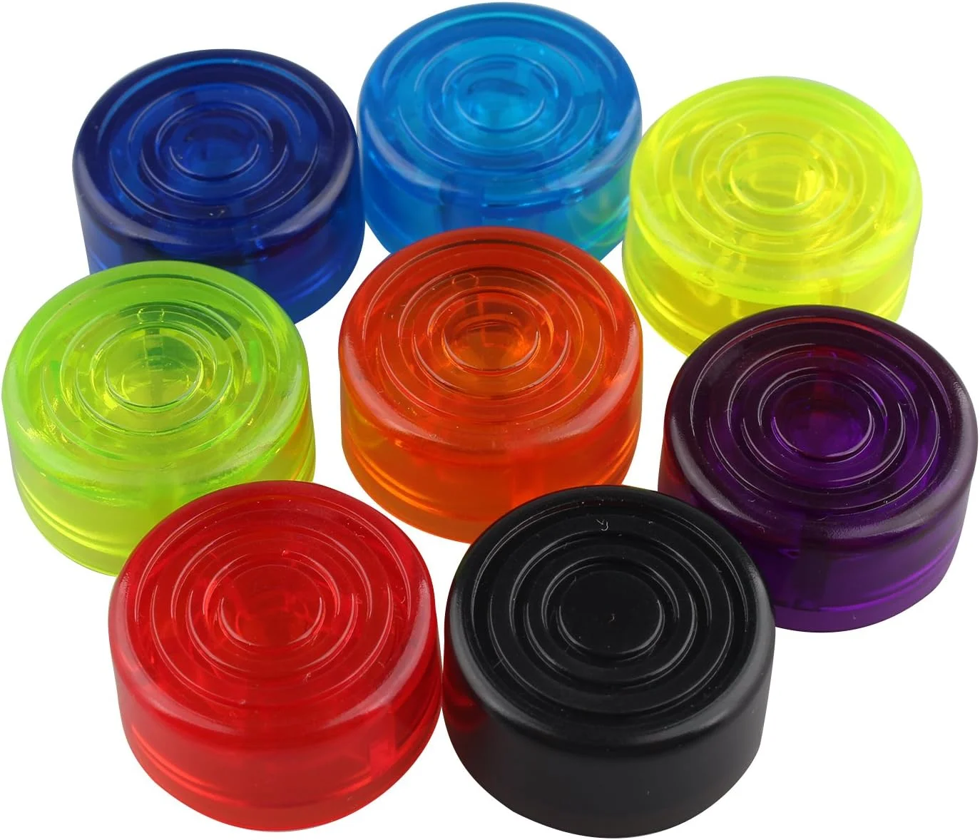 ۱۰ عدد روکش پدال افکت گیتار، محافظ دکمه پایی، لوازم جانبی گیتار، رنگ های مختلف ۱۰ عدد روکش پدال افکت گیتار، محافظ دکمه پایی، لوازم جانبی گیتار، رنگ های مختلف