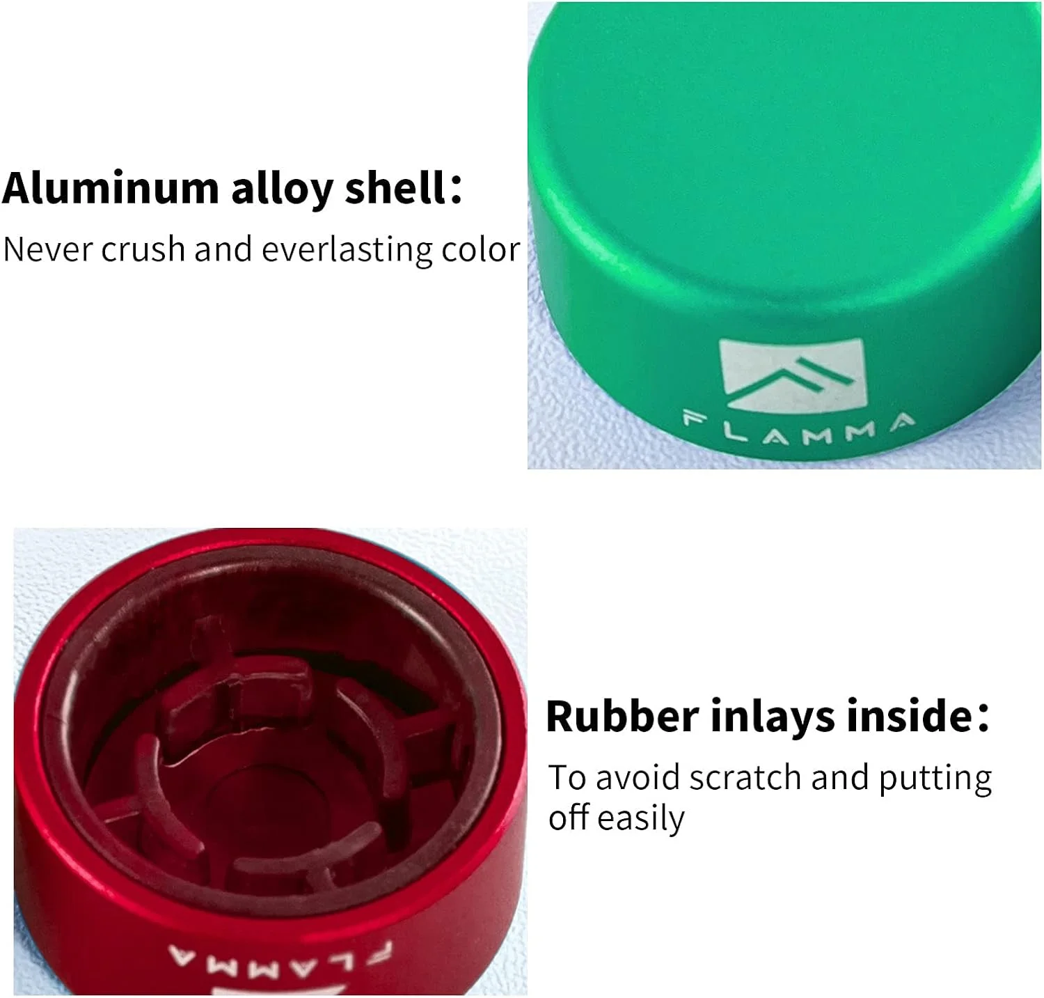 روکش پدال فلزی FLAMMA، نصب آسان، محافظ دکمه پدال افکت گیتار، رنگارنگ، 10 عددی