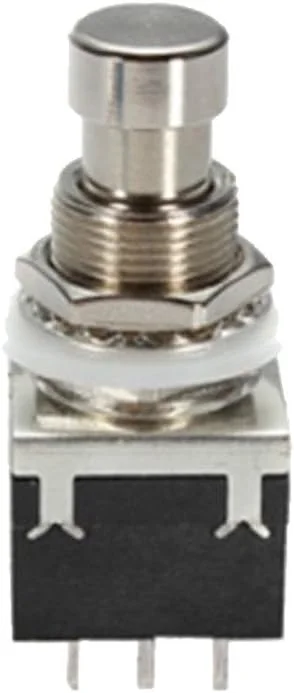 Etopars 5 عدد سوئیچ پدال افکت گیتار 9 پین 3PDT، بای‌پس واقعی فلزی مشکی