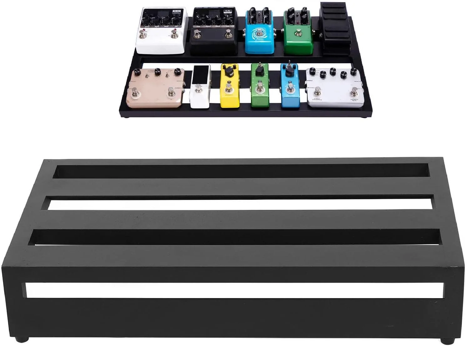برد پدال گیتار، آلیاژ آلومینیوم سبک وزن با کیف نگهداری، محل نصب منبع تغذیه، جایگزینی کارآمد برای برد پدال گیتار 50x29 سانتی متر، کیف حمل برای نوازندگان برد پدال گیتار، آلیاژ آلومینیوم سبک وزن با کیف نگهداری، محل نصب منبع تغذیه، جایگزینی کارآمد برای برد پدال گیتار 50x29 سانتی متر، کیف حمل برای نوازندگان