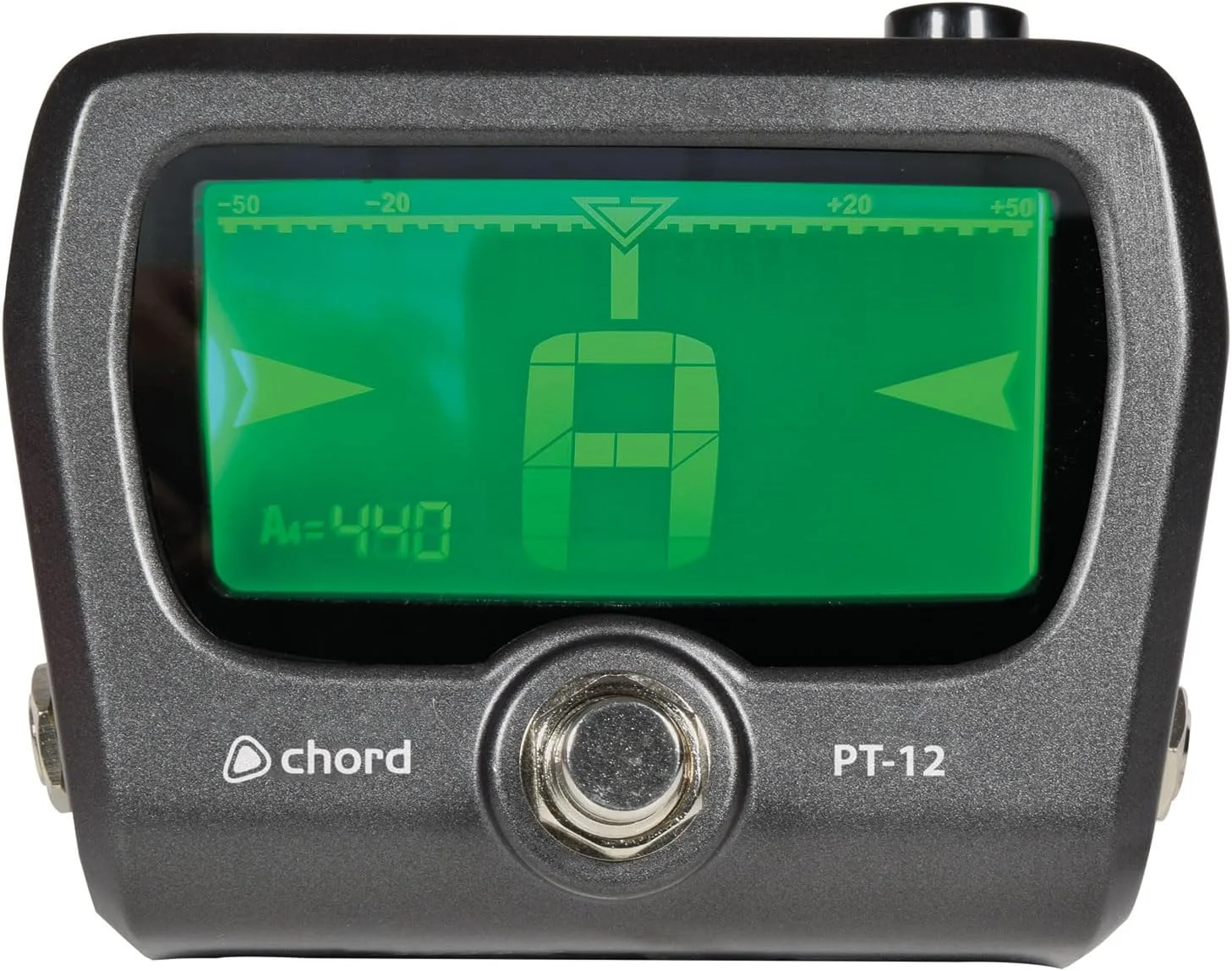 تیونر پدالی دیجیتال با صفحه نمایش بزرگ و نور پس زمینه برای کوک دقیق گیتار الکتریک، گیتار باس و گیتار آکوستیک الکترو