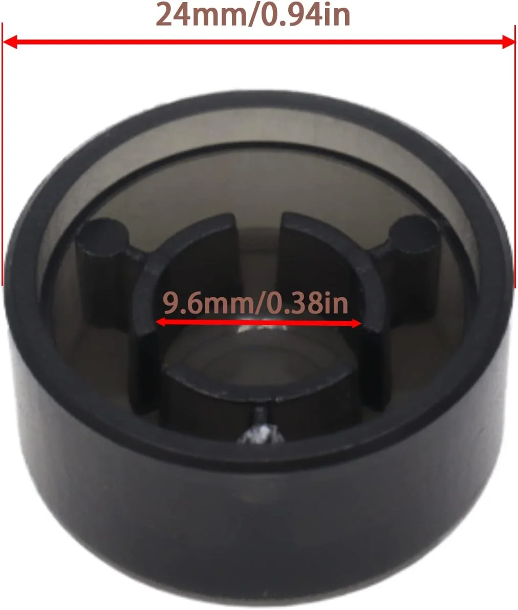 روکش پدال افکت گیتار مشکی، 20 عدد درپوش محافظ پدال های گیتار، روکش پلاستیکی پدال برای سوییچ های پدال معمولی