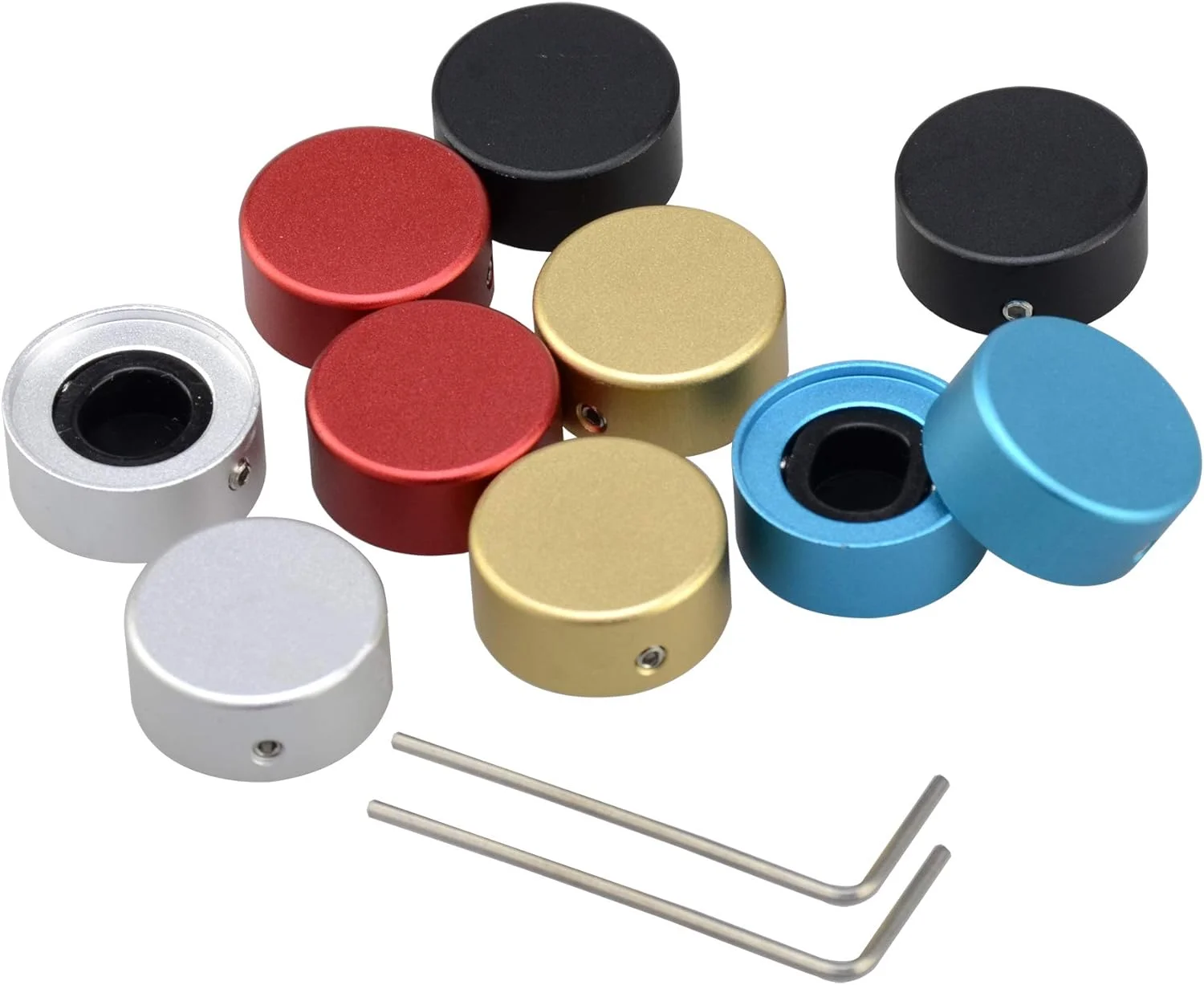 روکش پدال فوت سوییچ با 3 پیچ، کلاهک پدال افکت گیتار، 10 عدد روکش پدال فوت سوییچ با 3 پیچ، کلاهک پدال افکت گیتار، 10 عدد