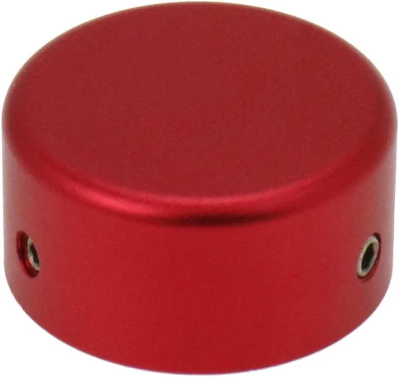 روکش پدال افکت گیتار Bitray، آلیاژ آلومینیوم، همراه با آچار، قرمز - 2 عدد