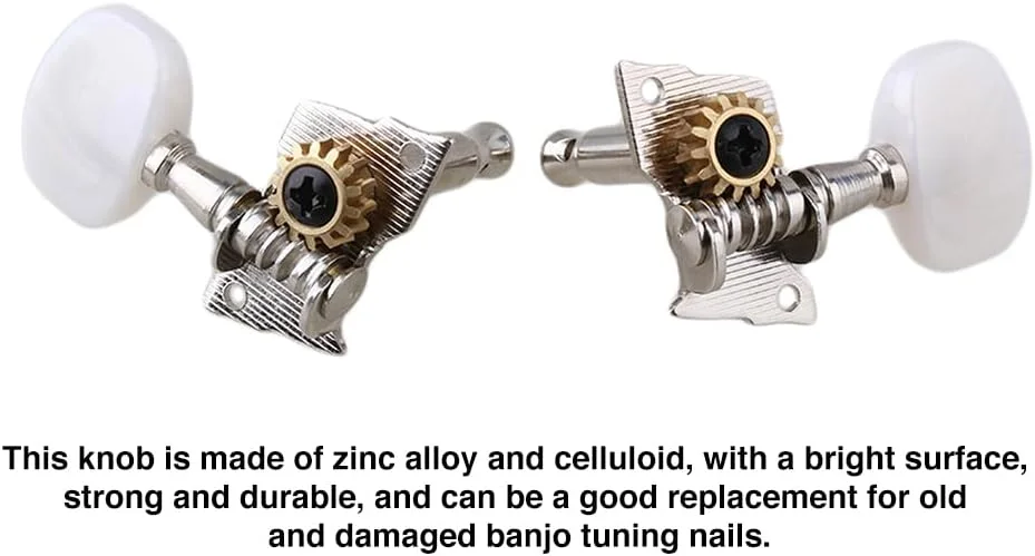 کوک کننده نیمه بسته و بادوام برای ساز بانجو، مناسب برای قطعات گیتار، بسته 5 عددی