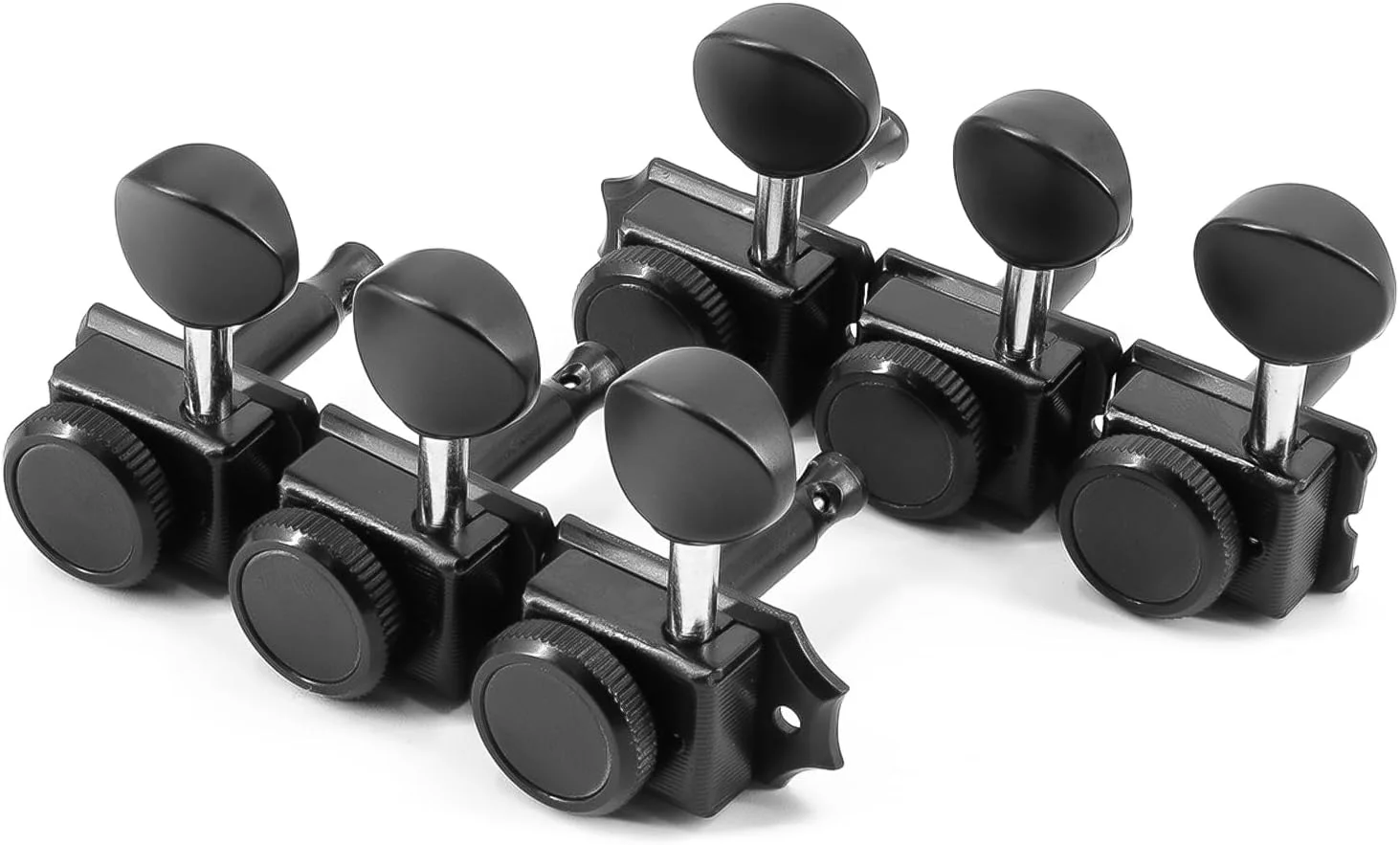 کوک گیتار 6L چپ دست، گوشی های کوک قفل شونده، ماشین هد برای گیتار آکوستیک، قطعه و لوازم جانبی، قطعه تعویضی قفل شونده وینتیج برای گیتار الکتریک