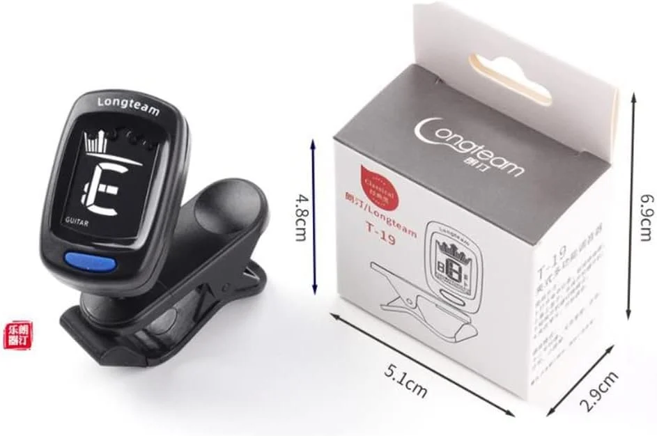 تیونر آکوستیک گیتار، باس، ویولن، یوکللی، لوازم جانبی آلات موسیقی (رنگ: صورتی)