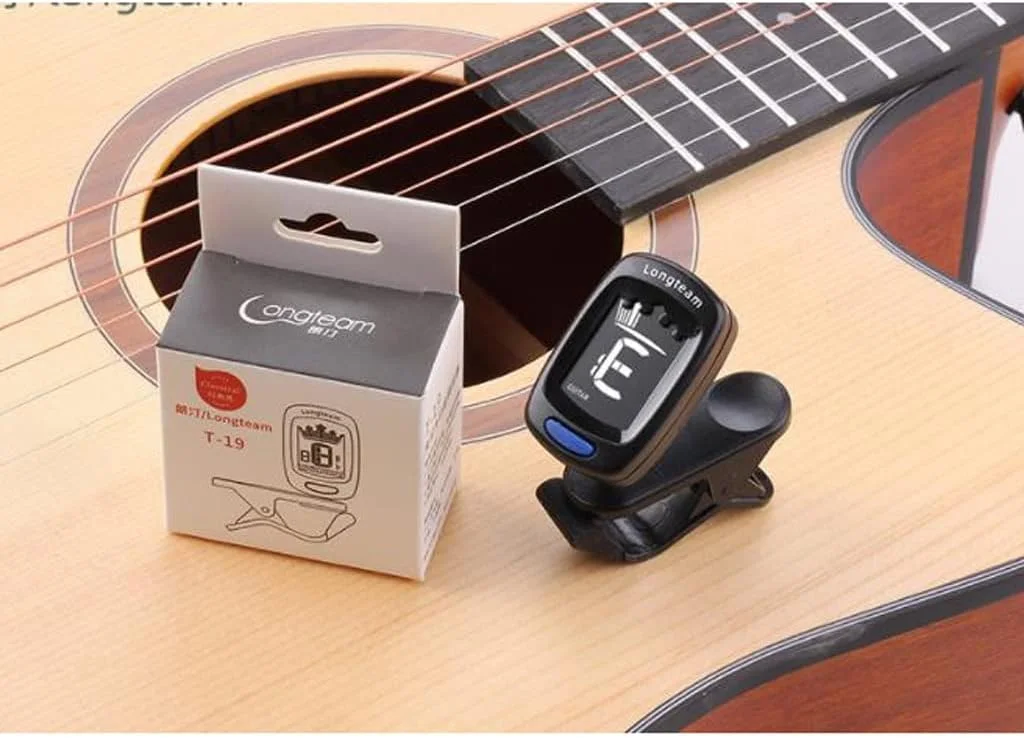 تیونر آکوستیک گیتار، باس، ویولن، یوکللی، لوازم جانبی آلات موسیقی (رنگ: صورتی)