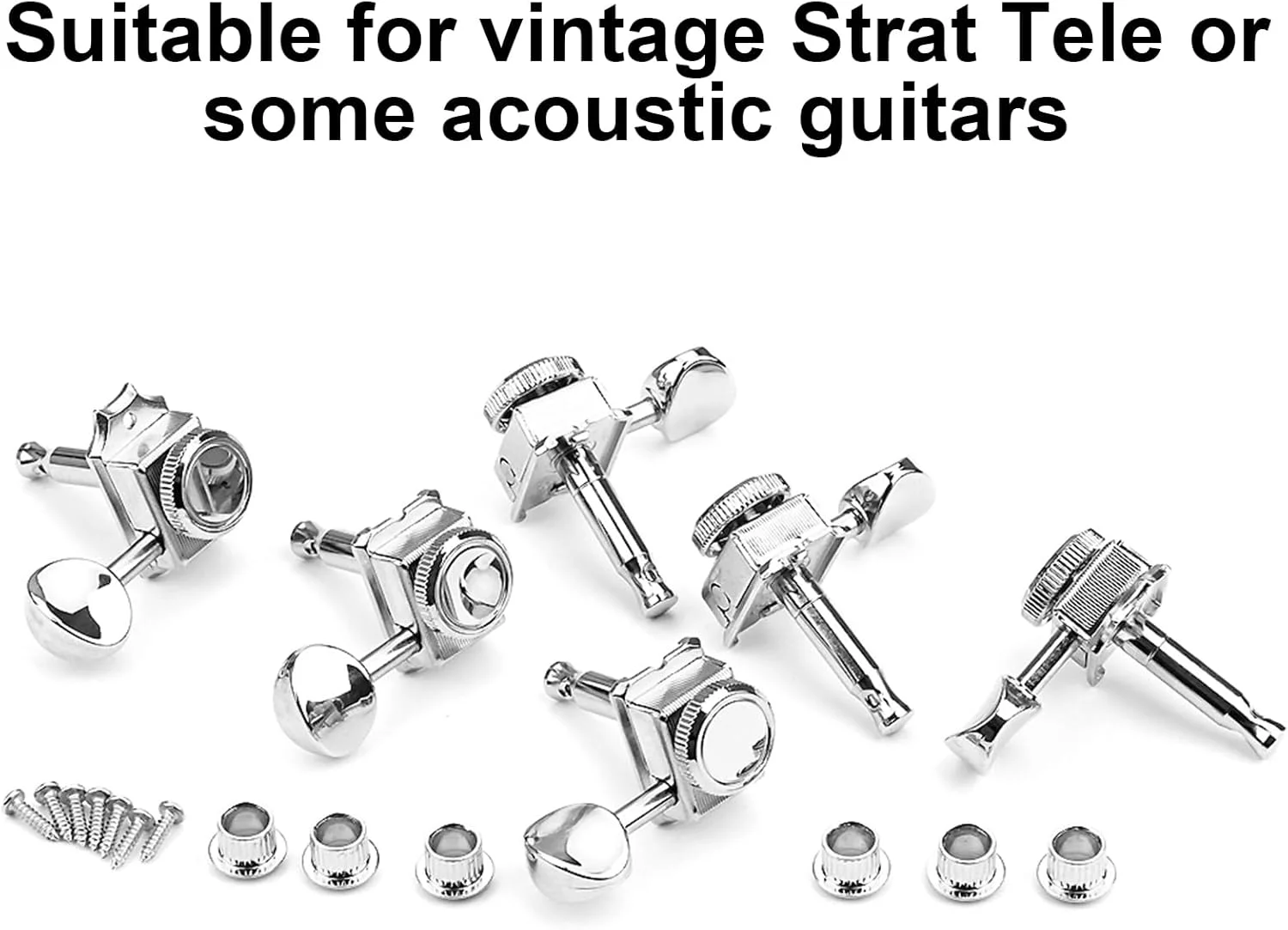 کوکهای گیتار 6L چپ دست، گوشیهای کوک قفلشونده، ماشین هد برای آکوستیک، قطعه و لوازم جانبی کوکهای گیتار 6L چپ دست، گوشیهای کوک قفلشونده، ماشین هد برای آکوستیک، قطعه و لوازم جانبی