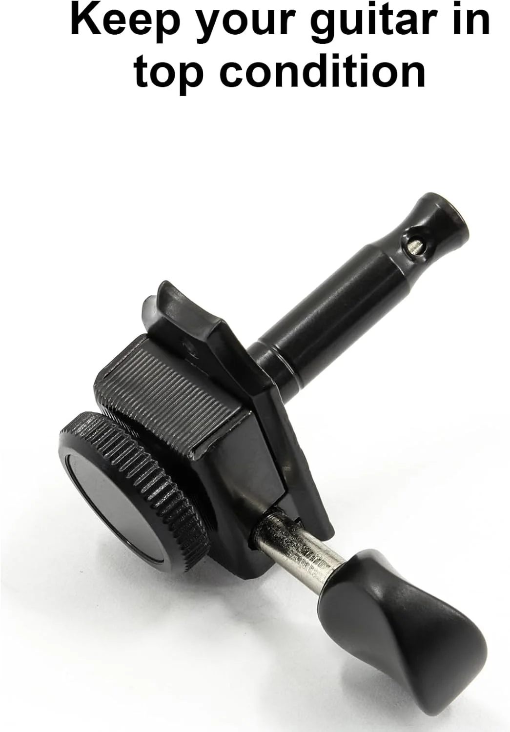 کوک گیتار 6L چپ دست، گوشی های کوک قفل شونده، ماشین هد برای گیتار آکوستیک، قطعه و لوازم جانبی، قطعه تعویضی قفل شونده وینتیج برای گیتار الکتریک