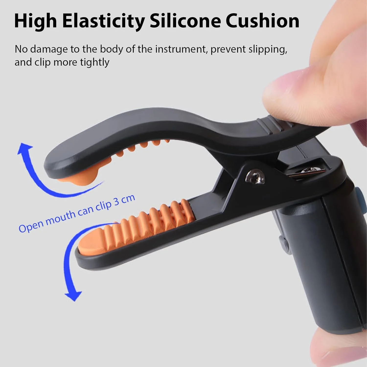 کوک گیتار، کوک کروماتیک گیره ای/نگهدارنده قابل حمل ABS با دامنه گسترده A0 تا C8 برای گیتار، باس، یوکللی، ویولن، مبتدیان و حرفه ای ها کوک گیتار، کوک کروماتیک گیره ای/نگهدارنده قابل حمل ABS با دامنه گسترده A0 تا C8 برای گیتار، باس، یوکللی، ویولن، مبتدیان و حرفه ای ها