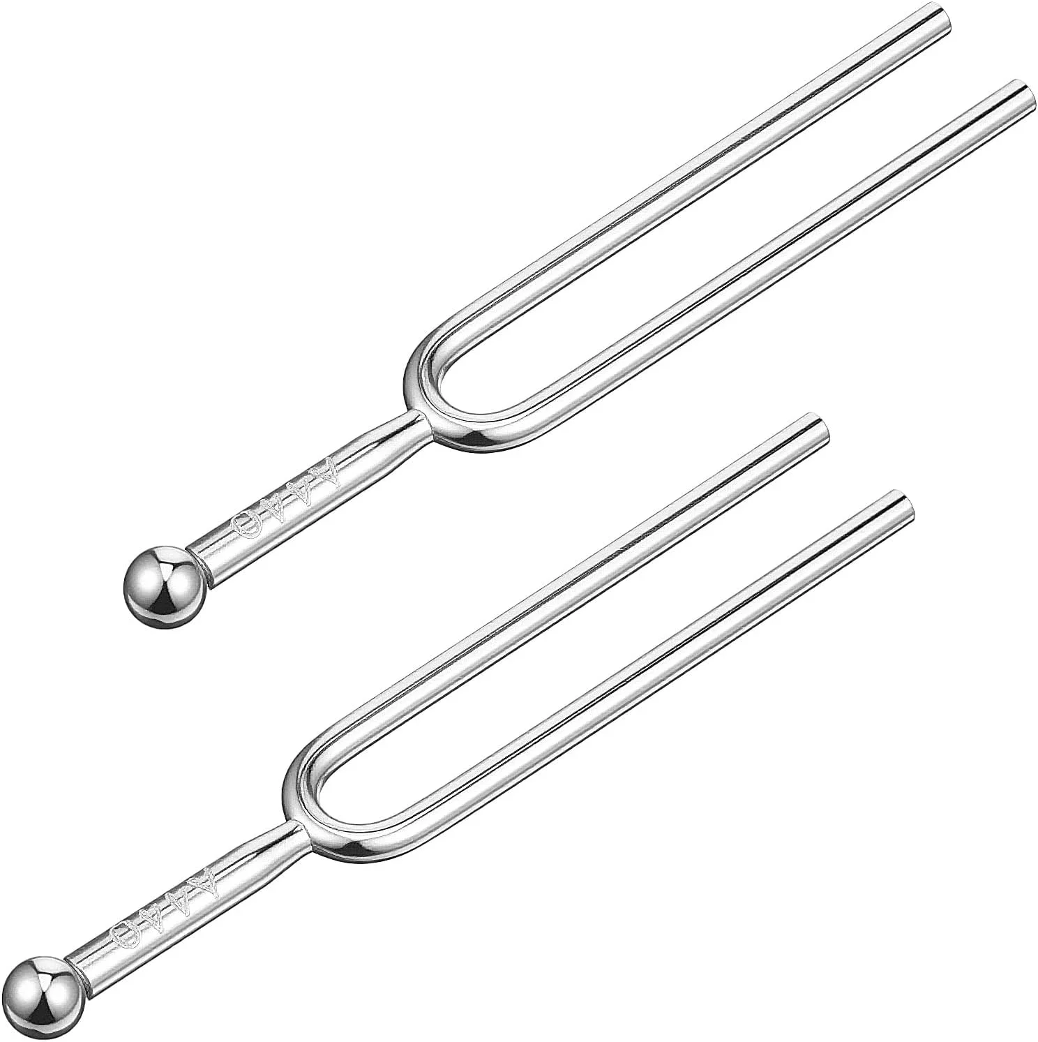 دیاپازون 440 هرتز، ست 2 عددی دیاپازون استاندارد A 440 هرتز برای گیتار ویولن ماندولین لوازم جانبی تیونر موسیقی، ایده آل برای نوازندگان و کوک کننده ها