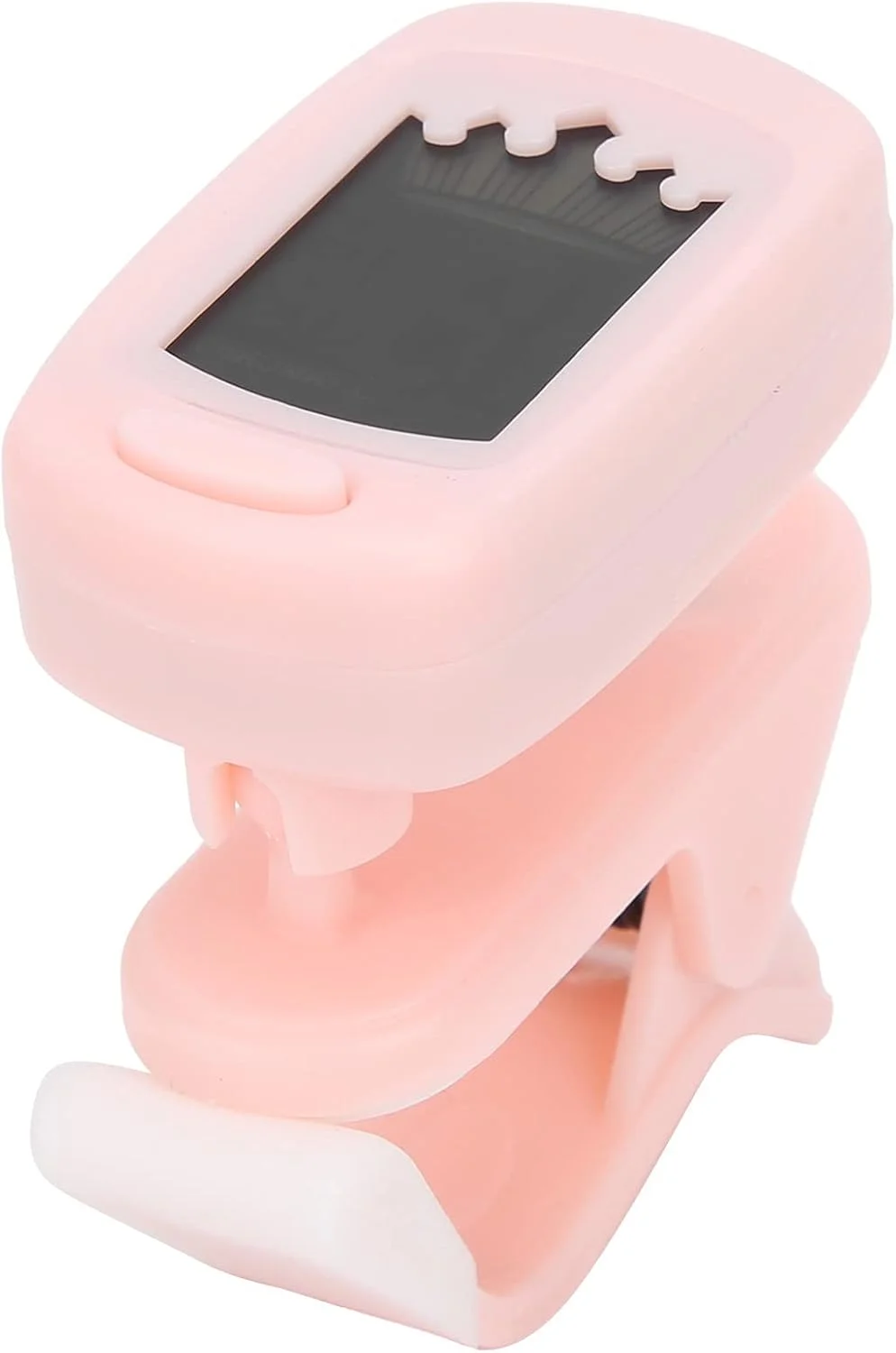 تیونر گیره ای با حساسیت بالا RiToEasysports برای گیتار، بیس، ویولن - اندازه جمع و جور، کوک دقیق - لوازم جانبی آلات موسیقی (صورتی)