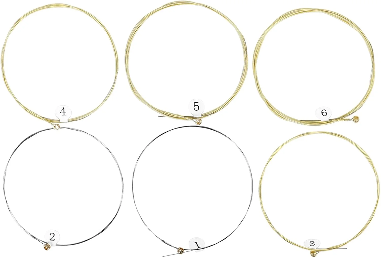 6 عدد سیم گیتار آکوستیک جایگزین 11-52، لوازم جانبی ساز موسیقی، استفاده آسان، ضد زنگ 6 عدد سیم گیتار آکوستیک جایگزین 11-52، لوازم جانبی ساز موسیقی، استفاده آسان، ضد زنگ